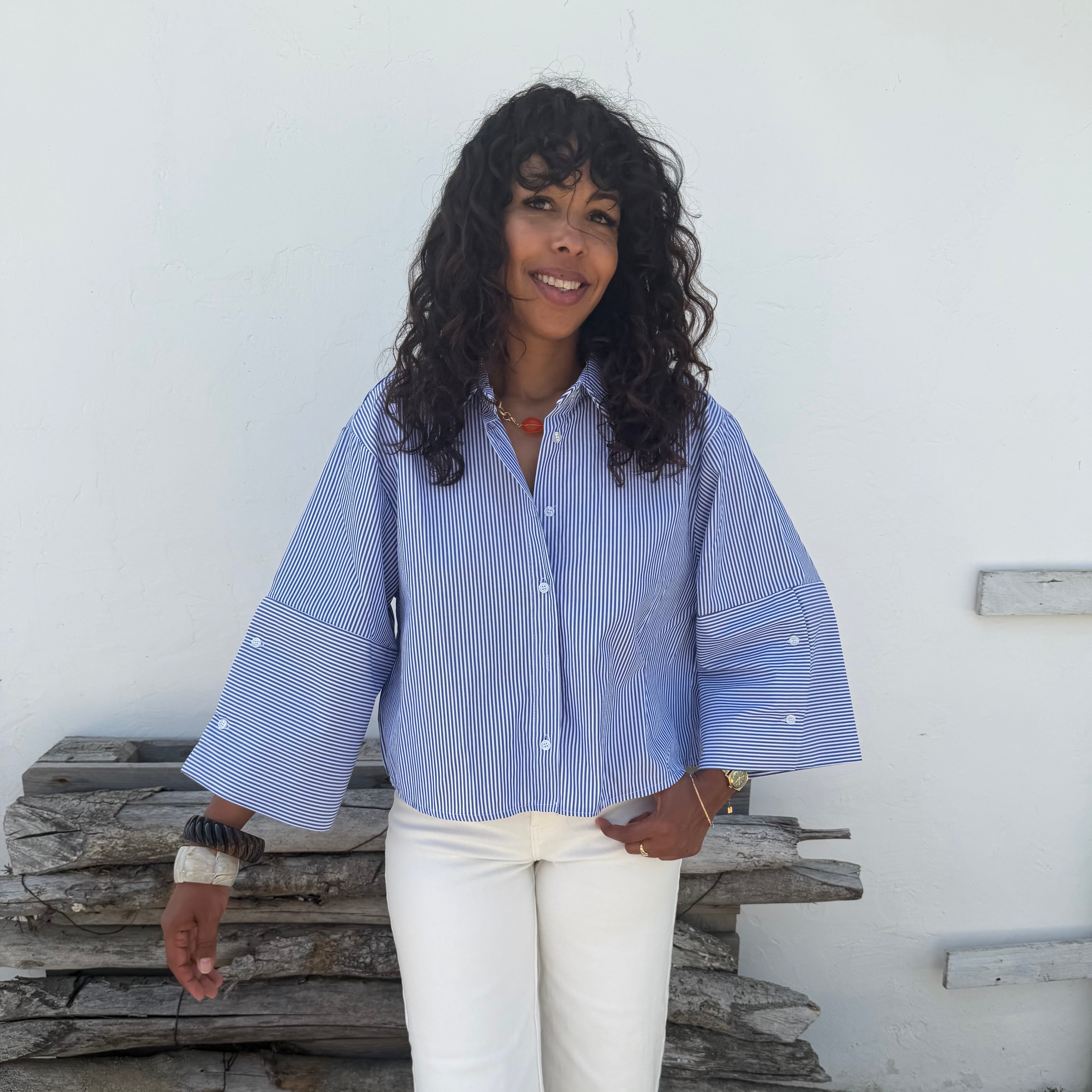Chemise rayé bleu DOLCE