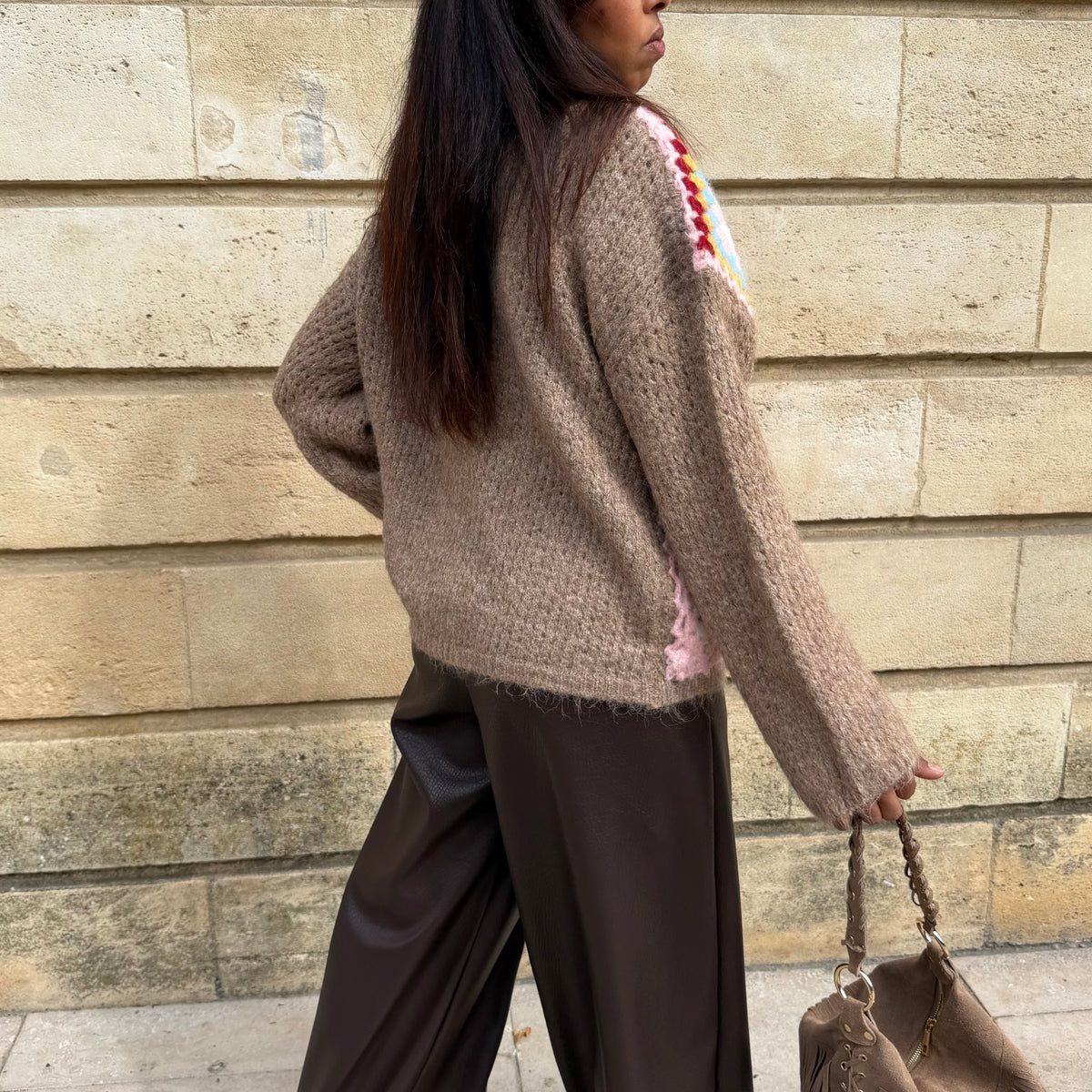 Gilet BRISE beige rosé