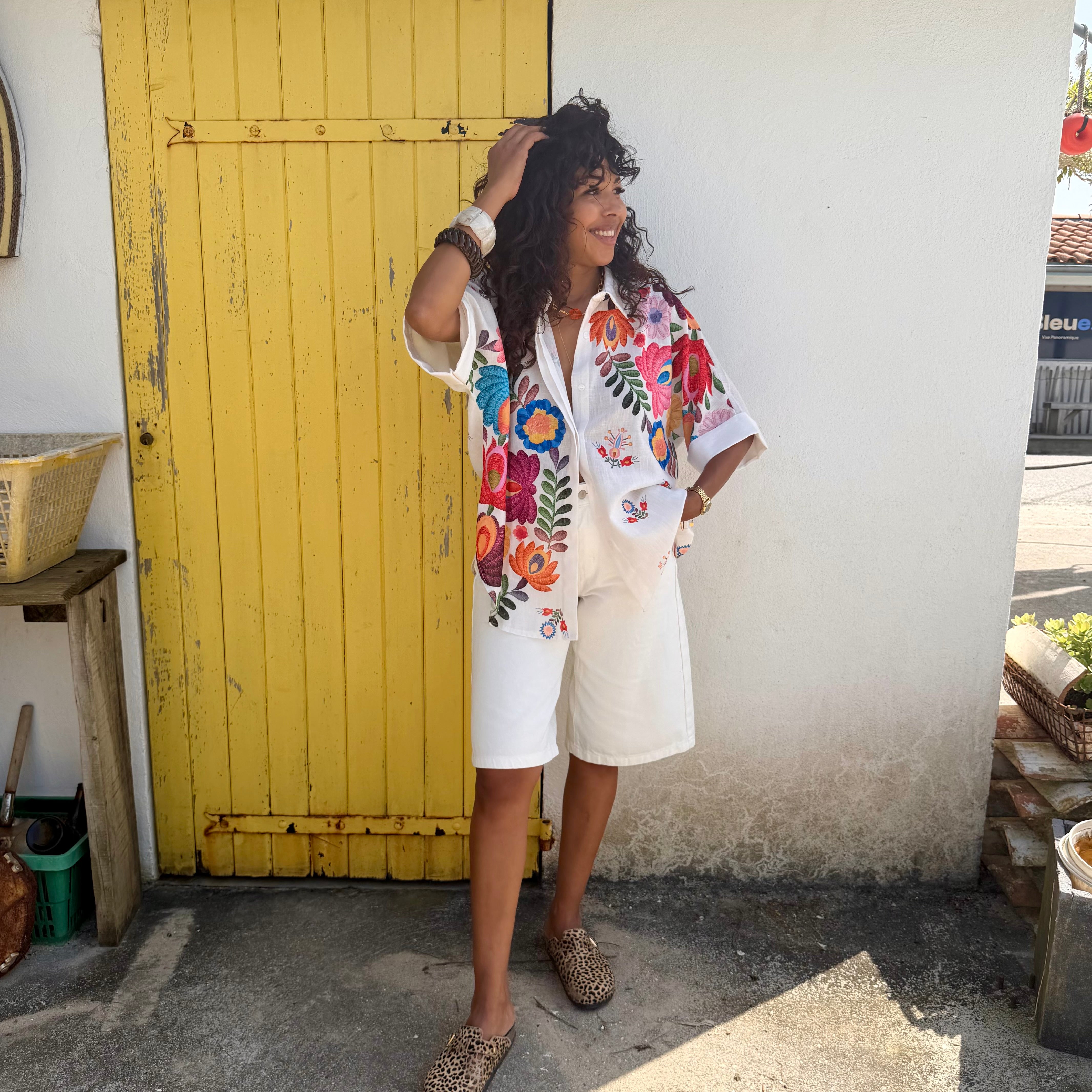 Blouse SPIRIT à motif florale