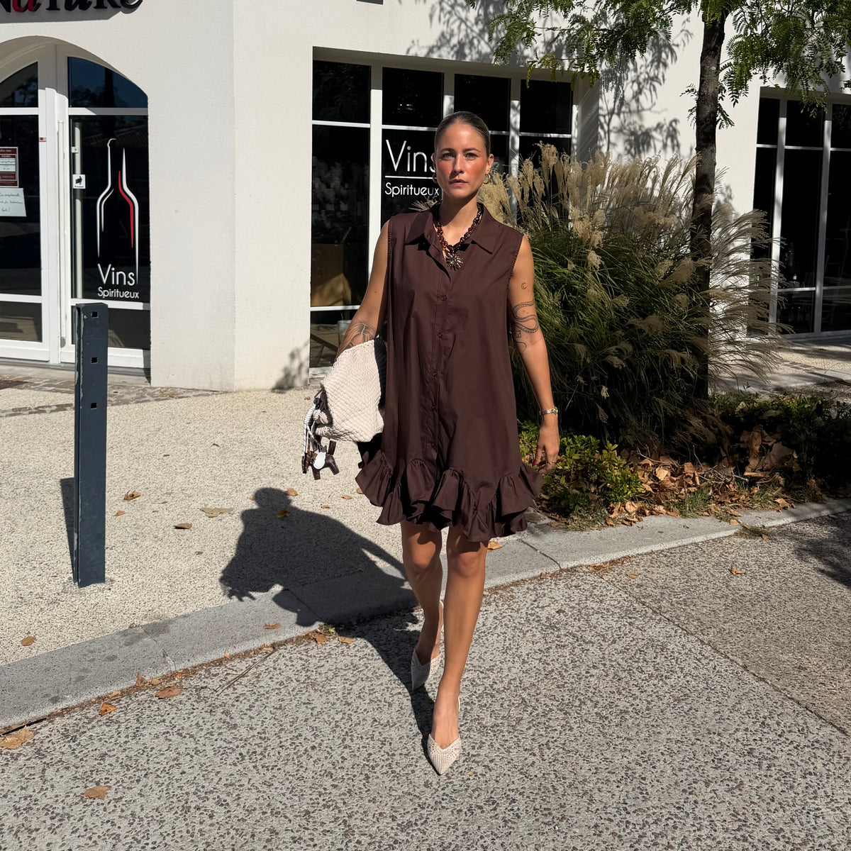 Robe AMBRE marron
