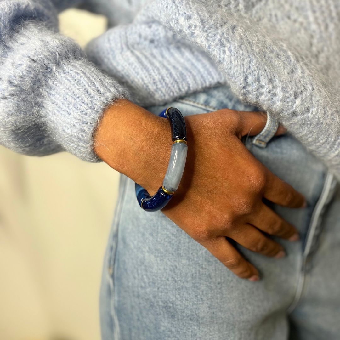 Bracelet SUGAR bleu foncé