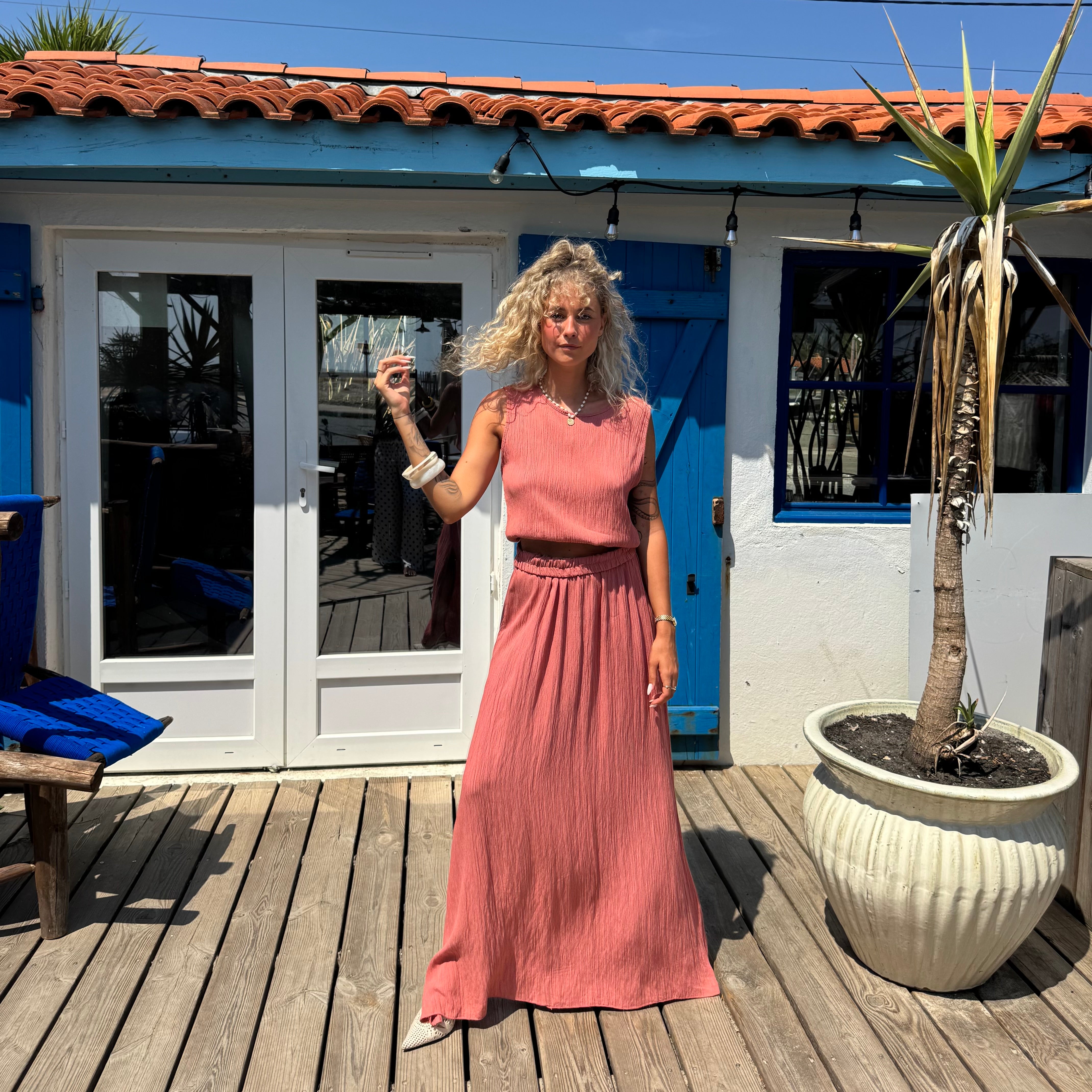 Ensemble OLYMPE corail