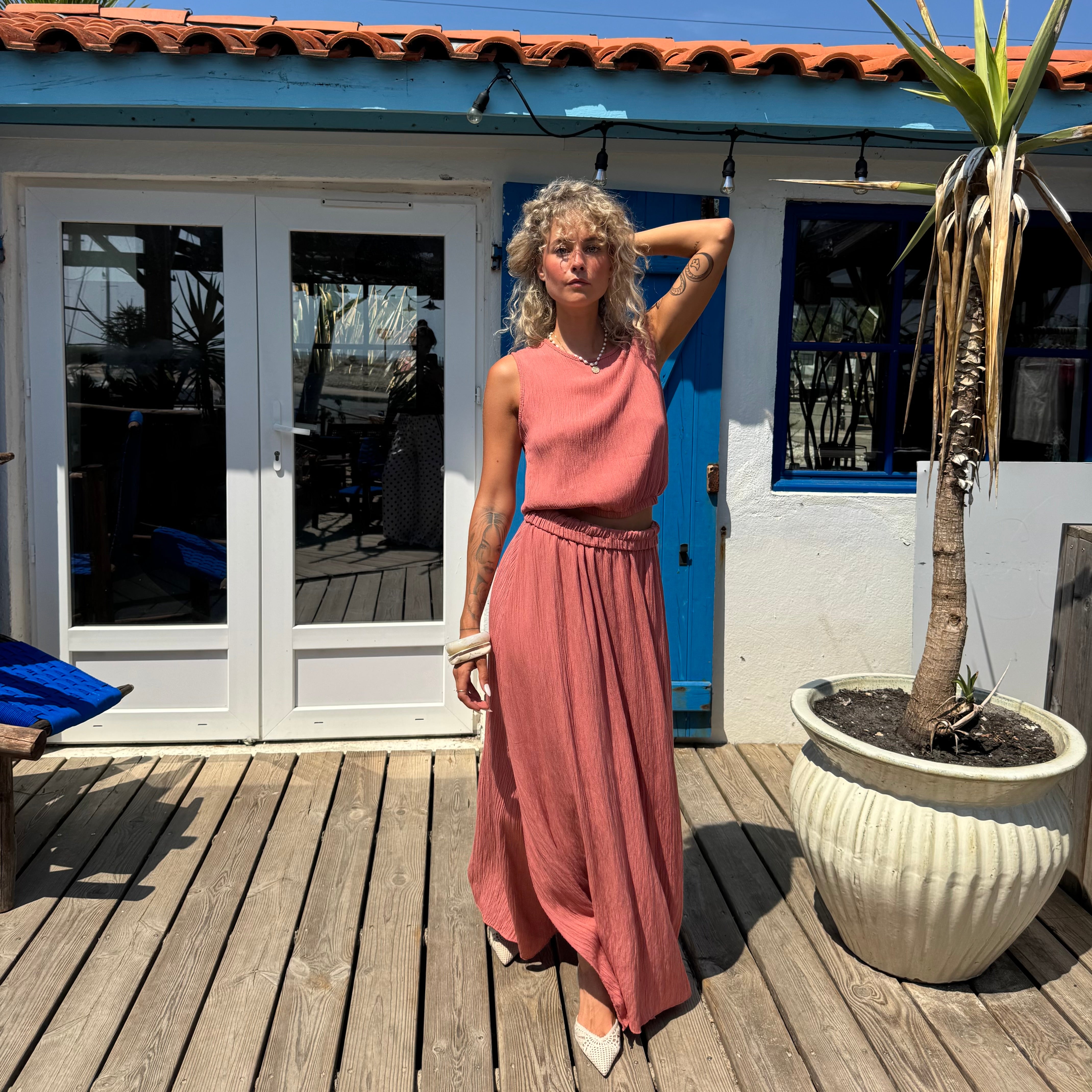 Ensemble OLYMPE corail