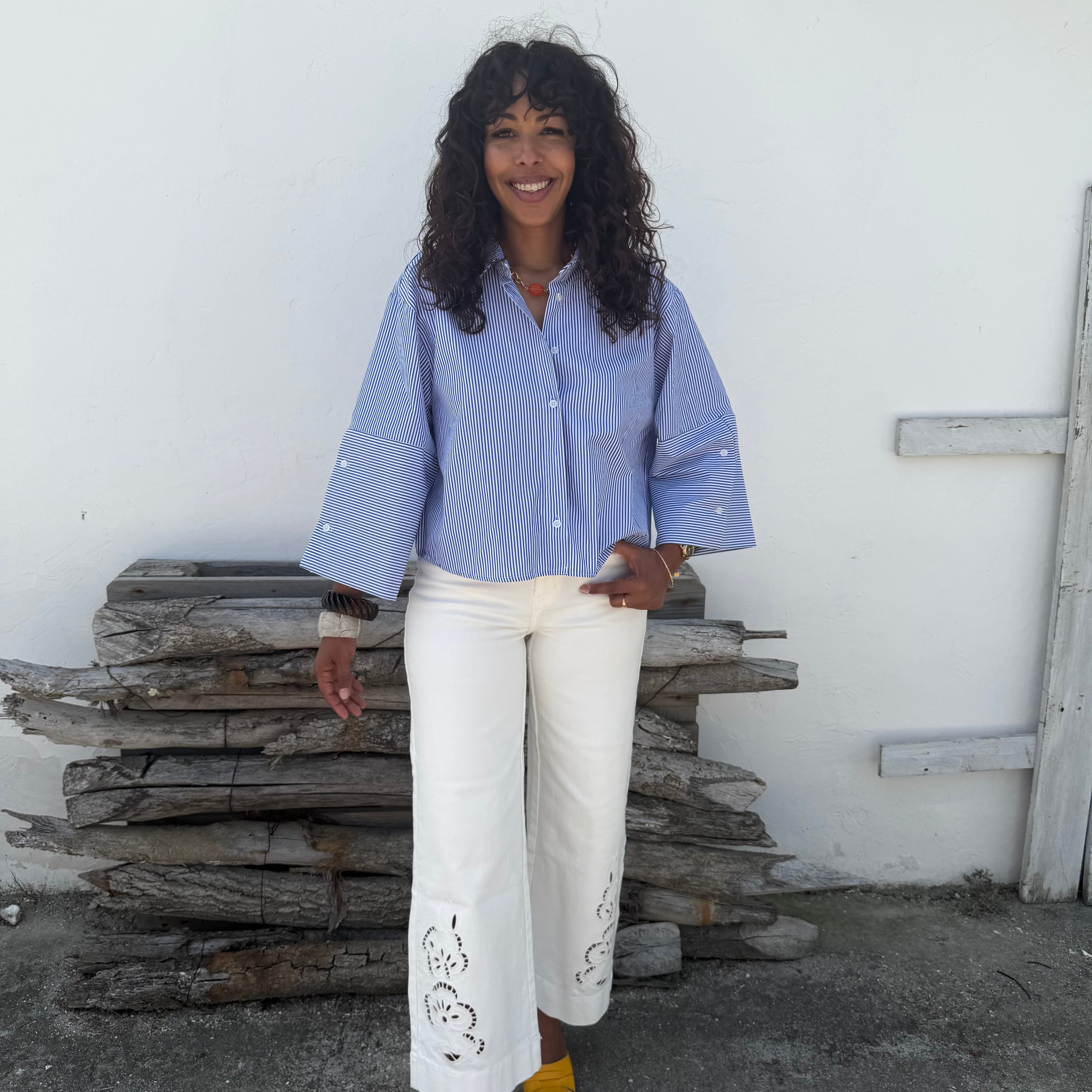 Chemise rayé bleu DOLCE