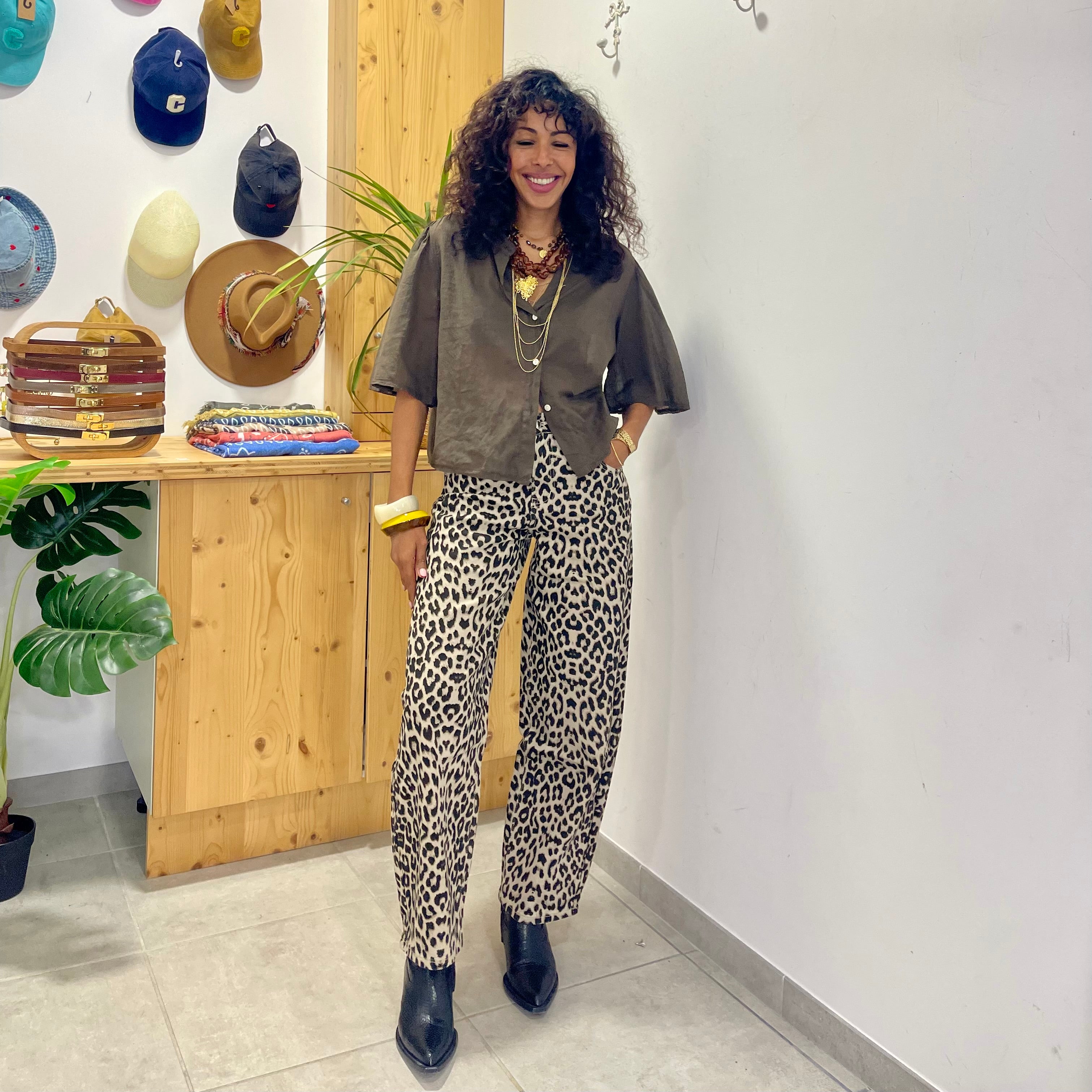 Jean ballon ISAR léopard