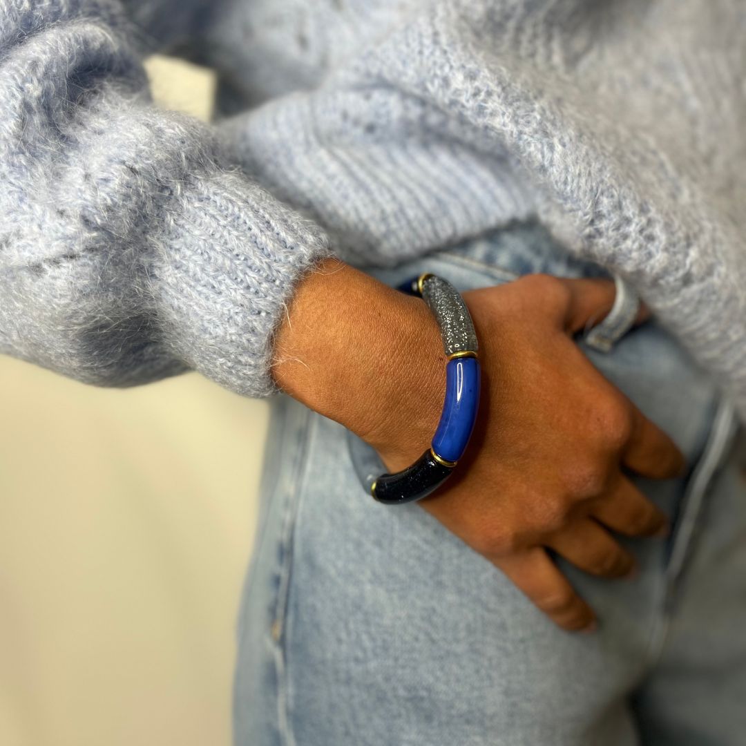 Bracelet SUGAR bleu foncé