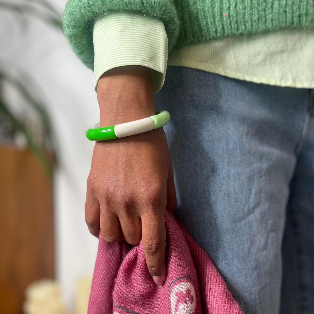 Bracelet SUGAR vert clair