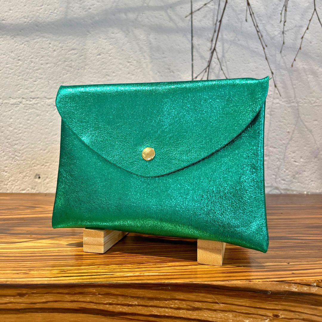 Pochette JANELE verte