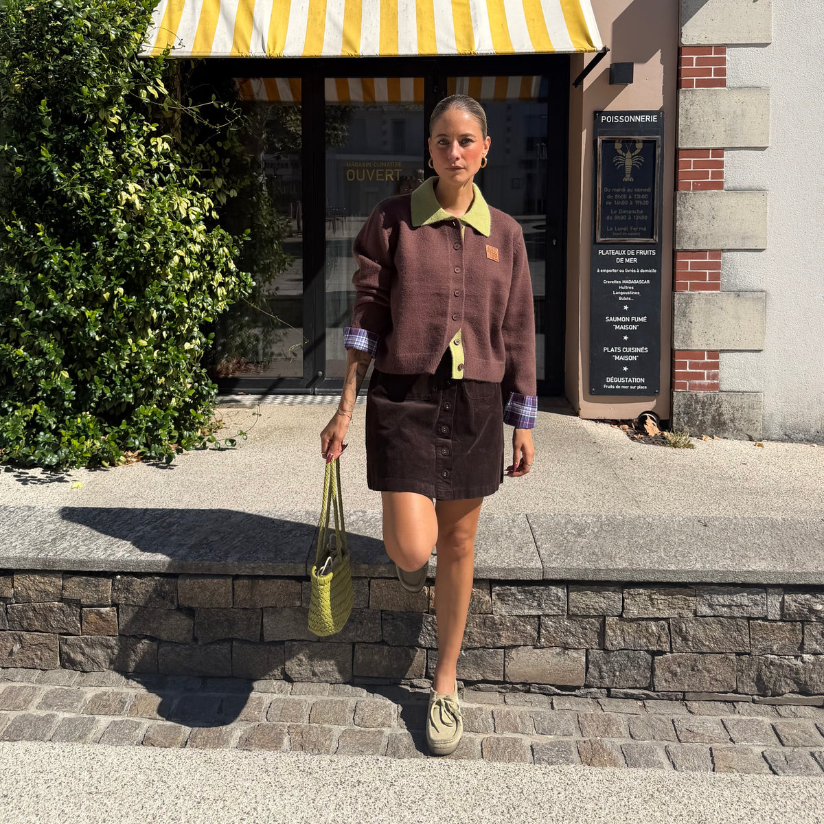 Gilet SORYA marron