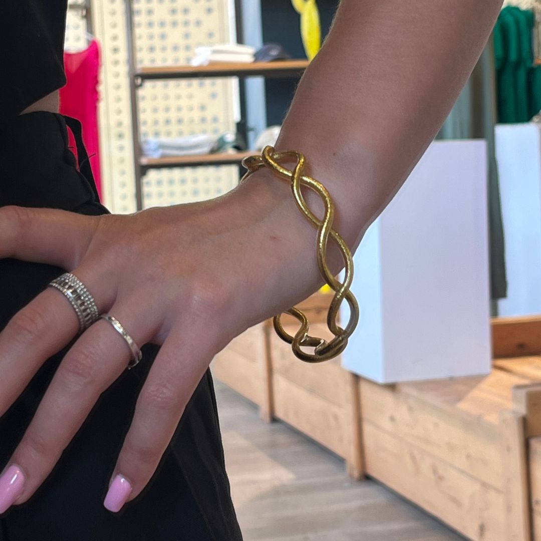 Bracelet VAGUE doré
