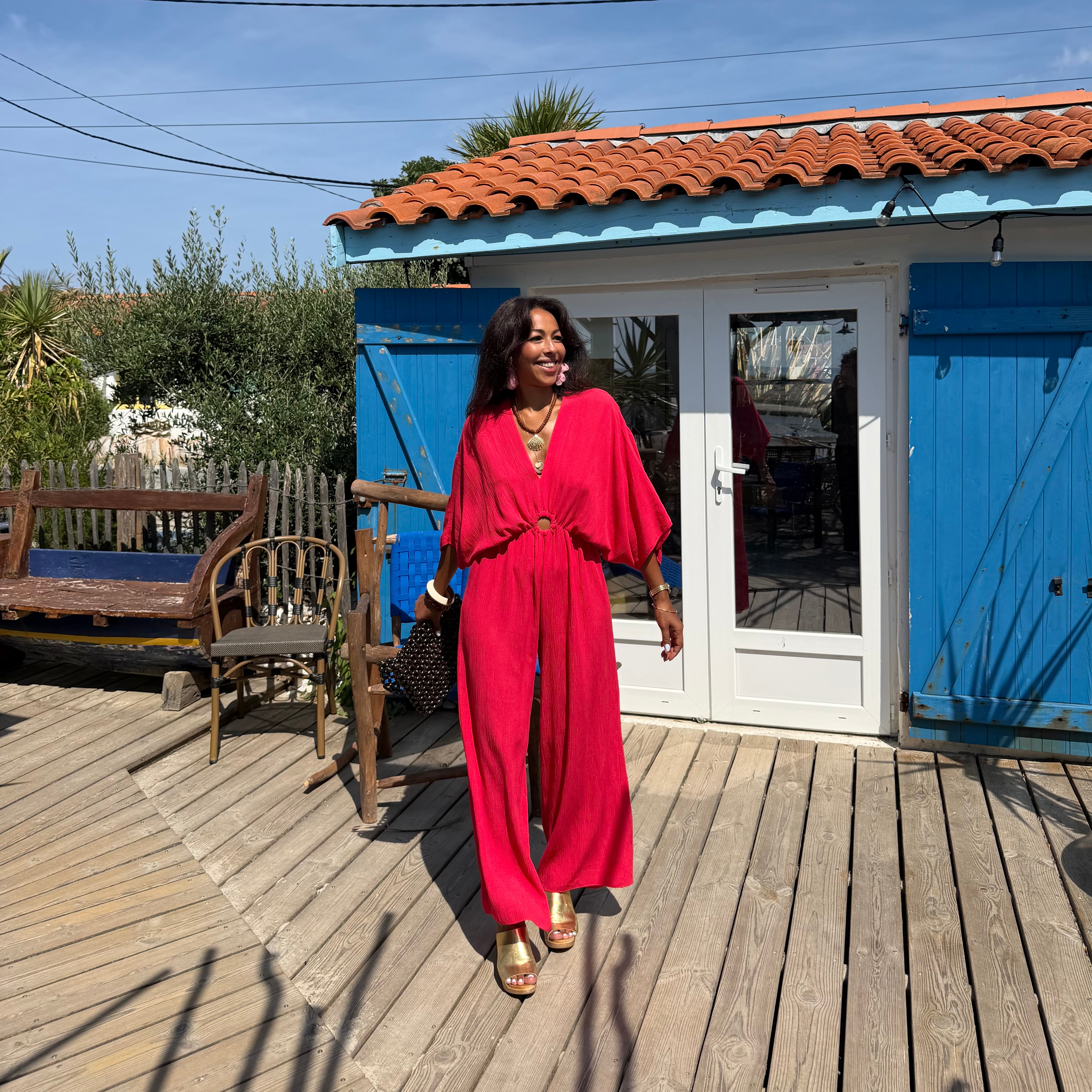 Combi MAHÉ rouge