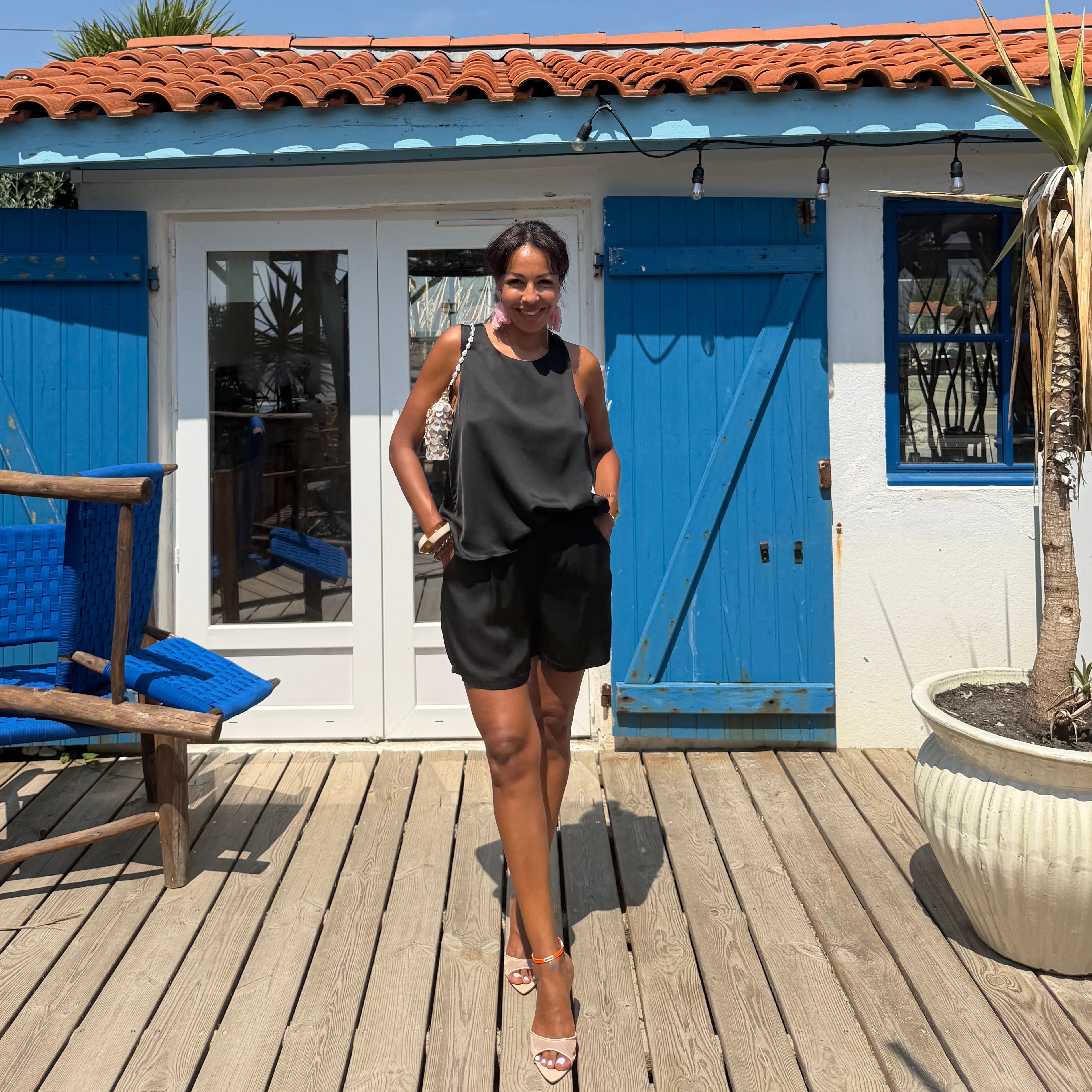 Top NACRE noir