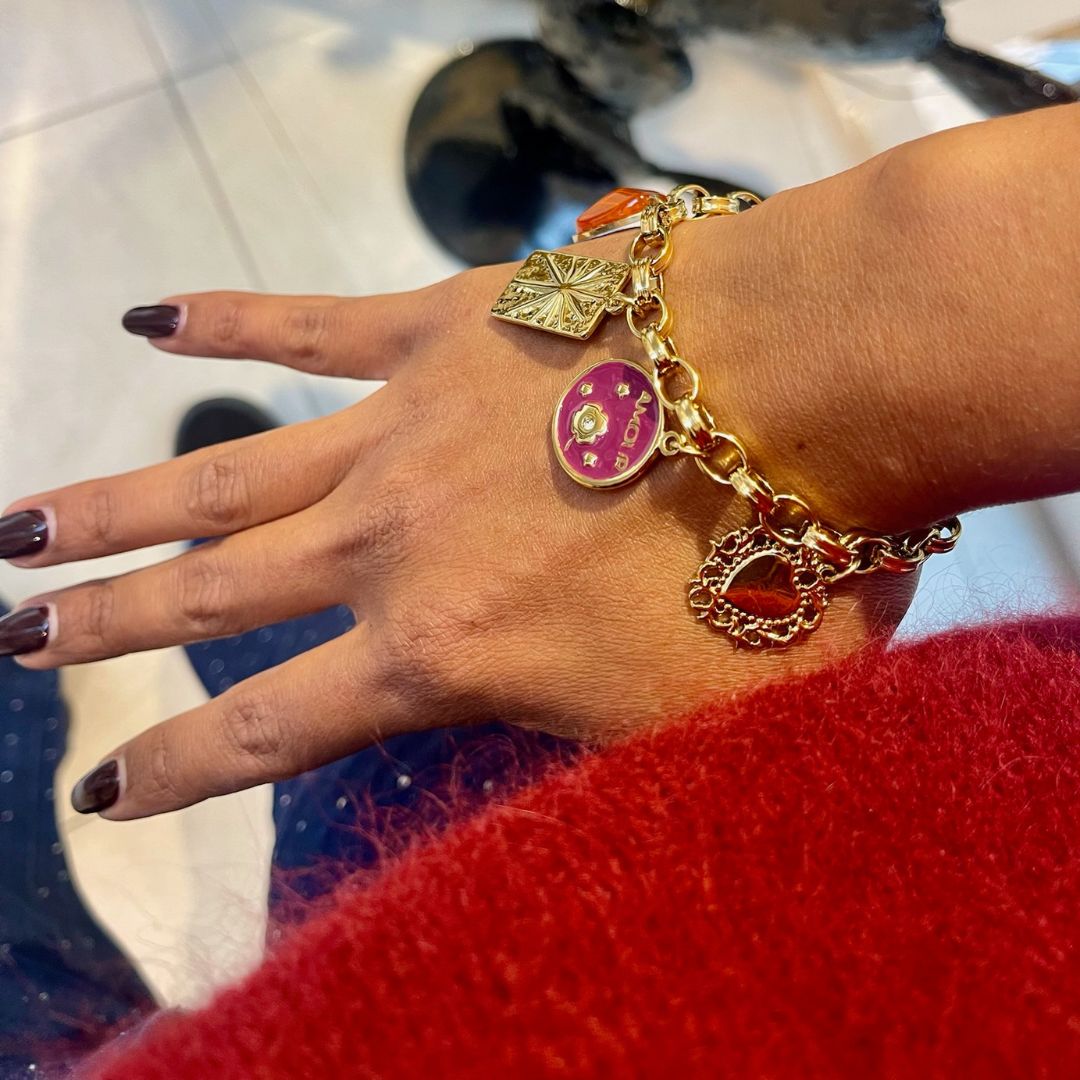 Bracelet LOVE orange
