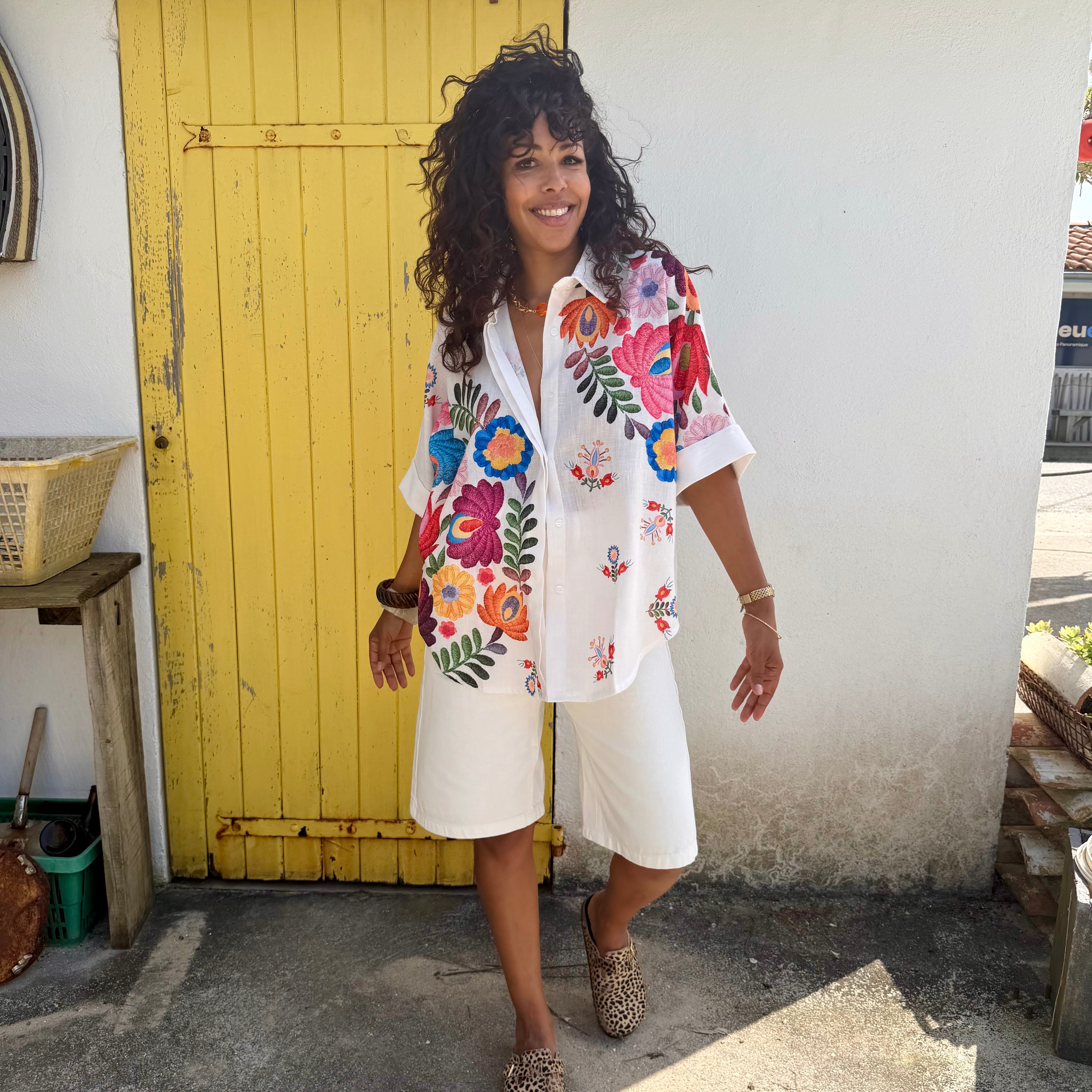 Blouse SPIRIT à motif florale