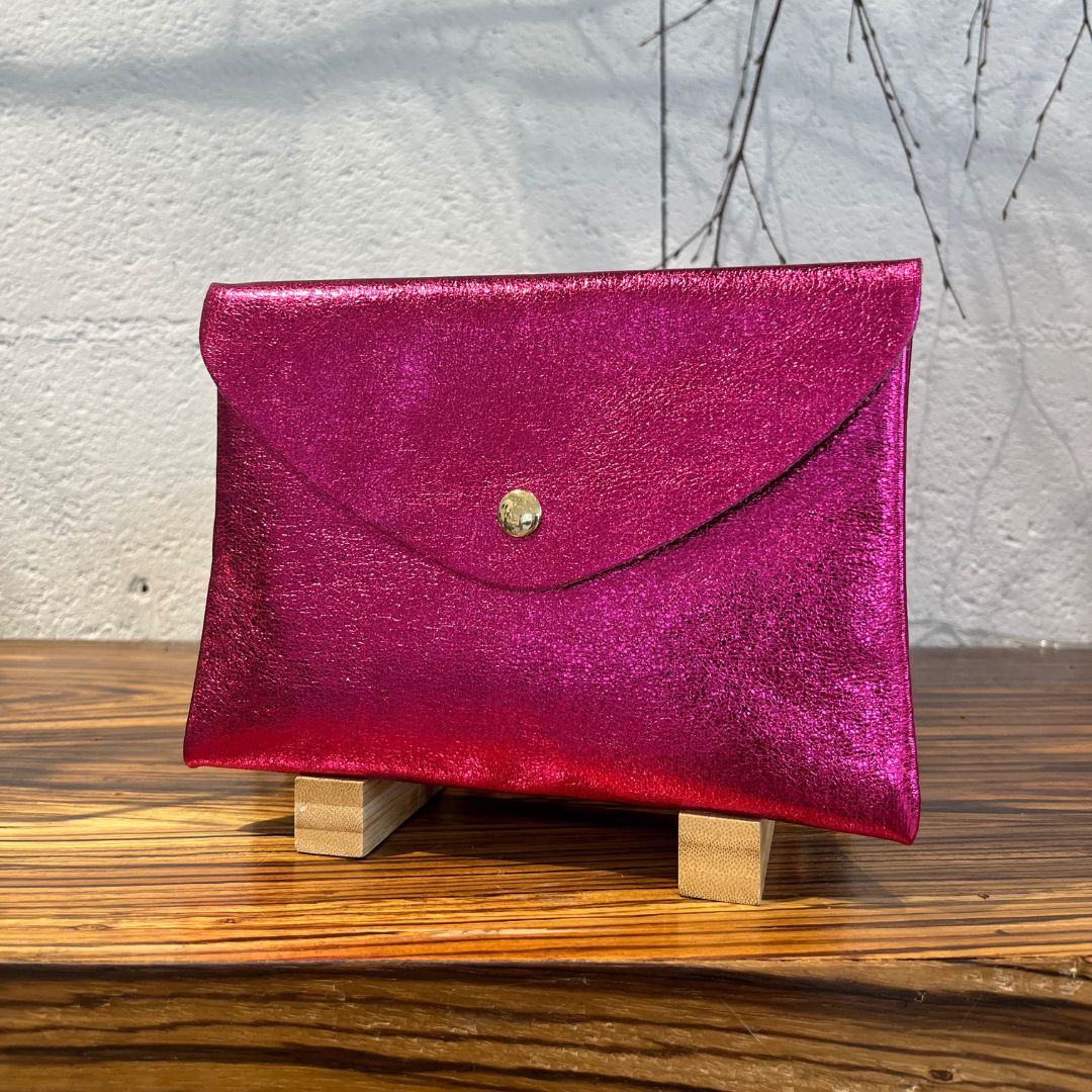 Pochette JANELE fuchsia