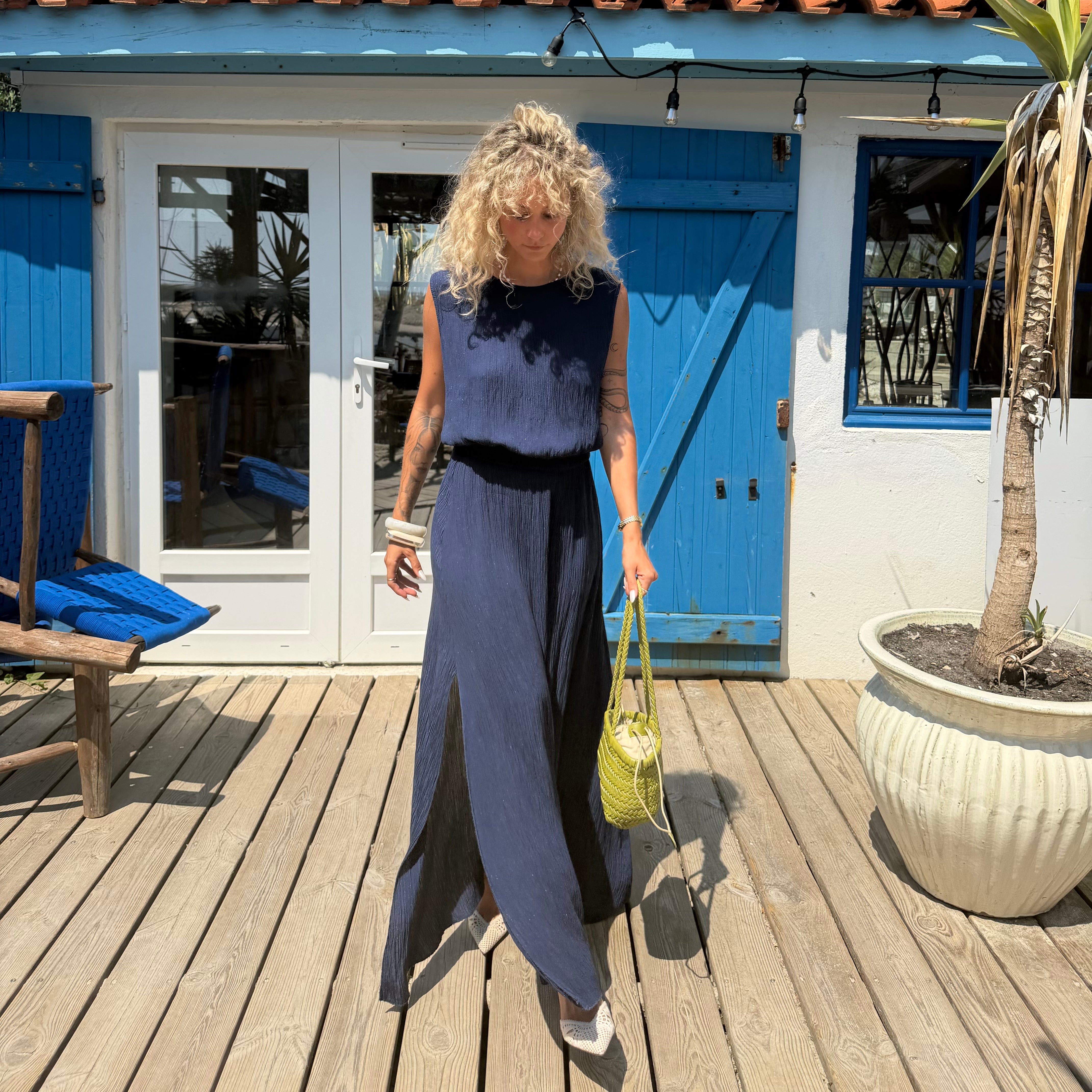 Ensemble OLYMPE bleu marine