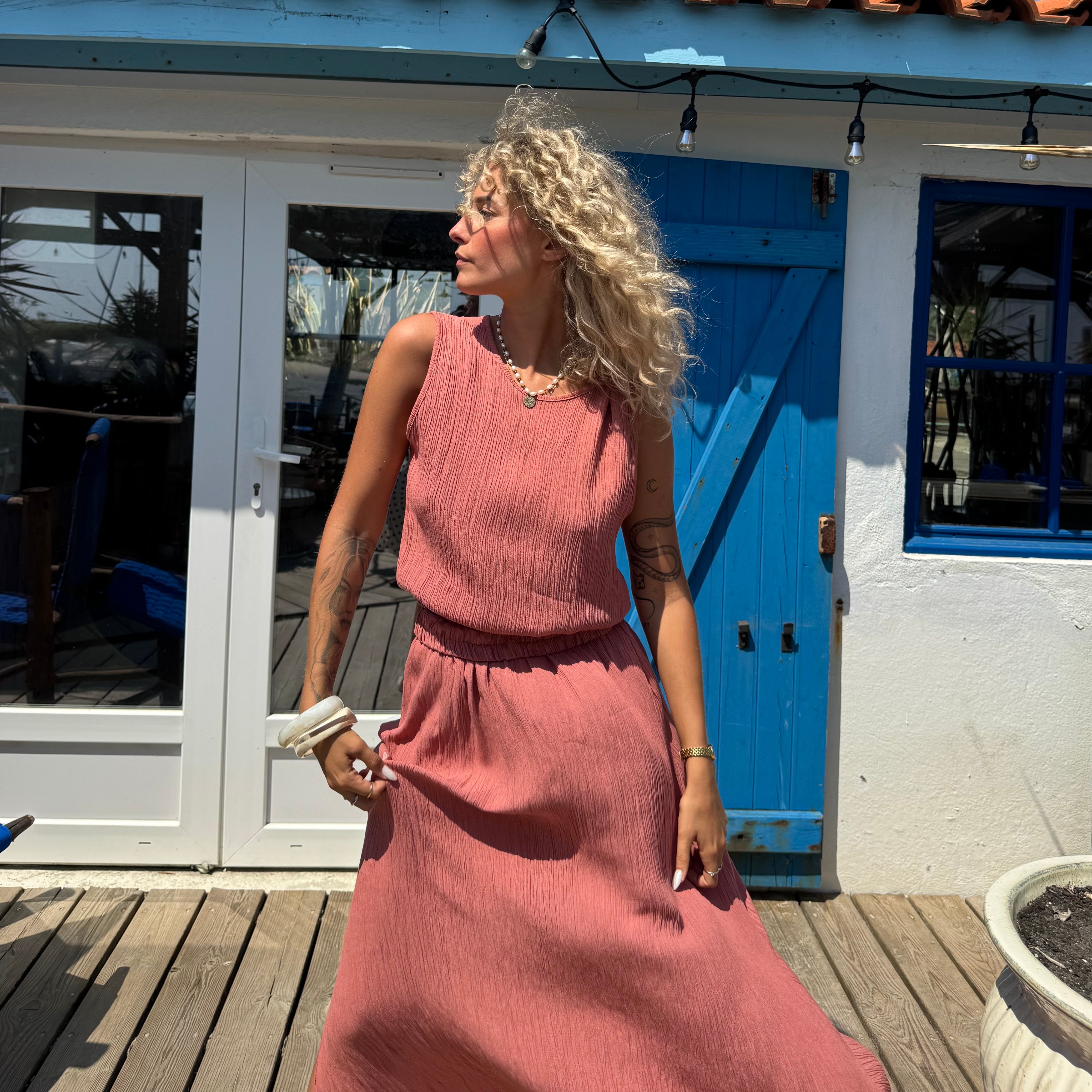 Ensemble OLYMPE corail