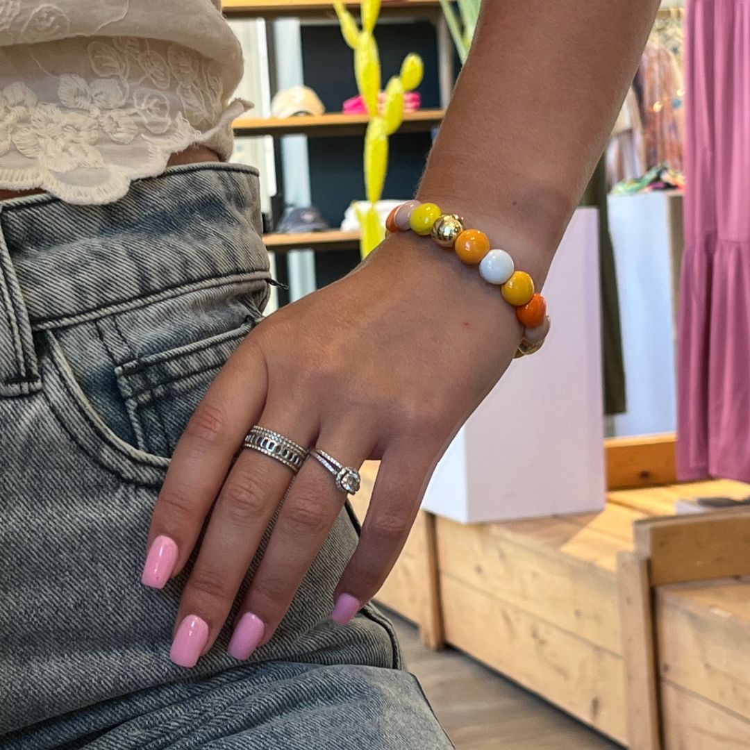 Bracelet BONBON orange
