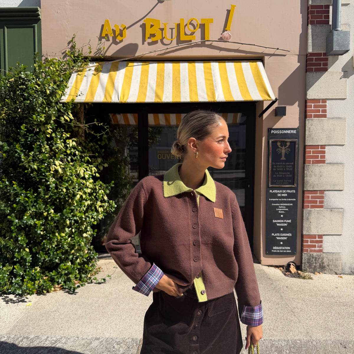 Gilet SORYA marron