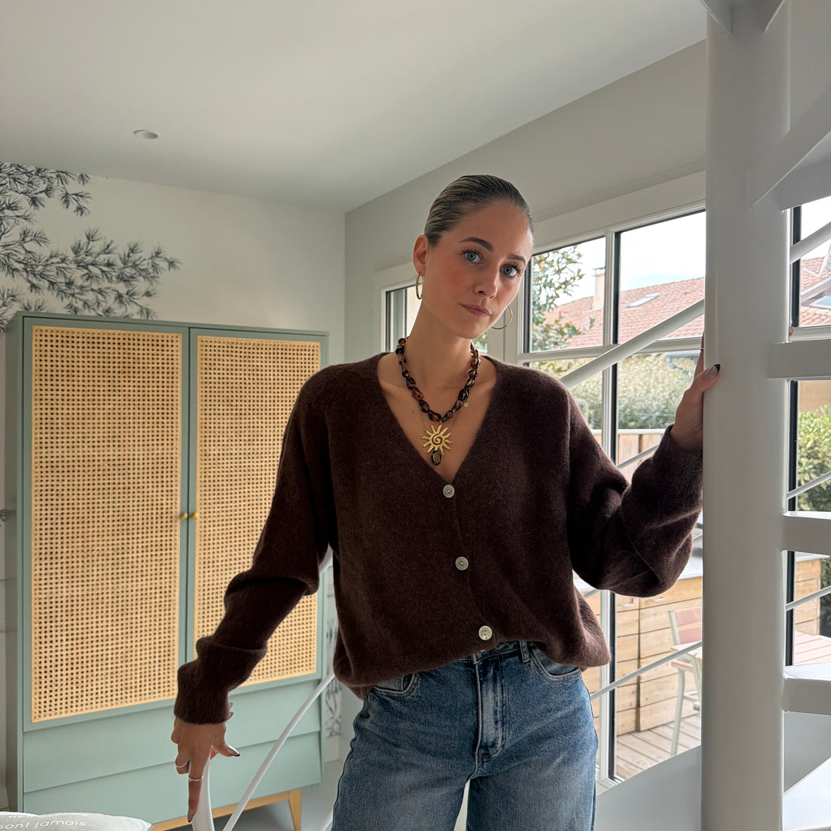 Gilet NOLA marron