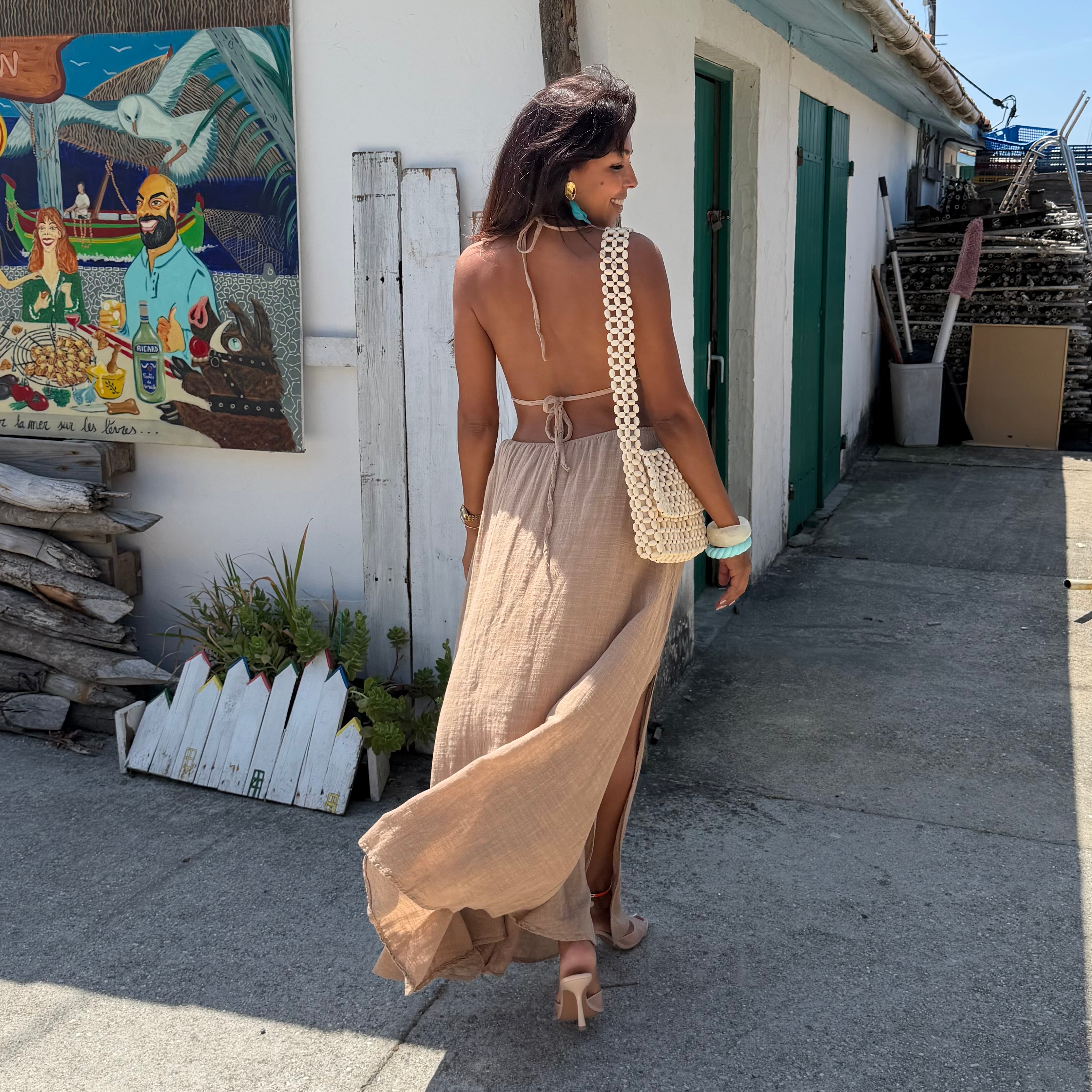 Robe SIA longue beige