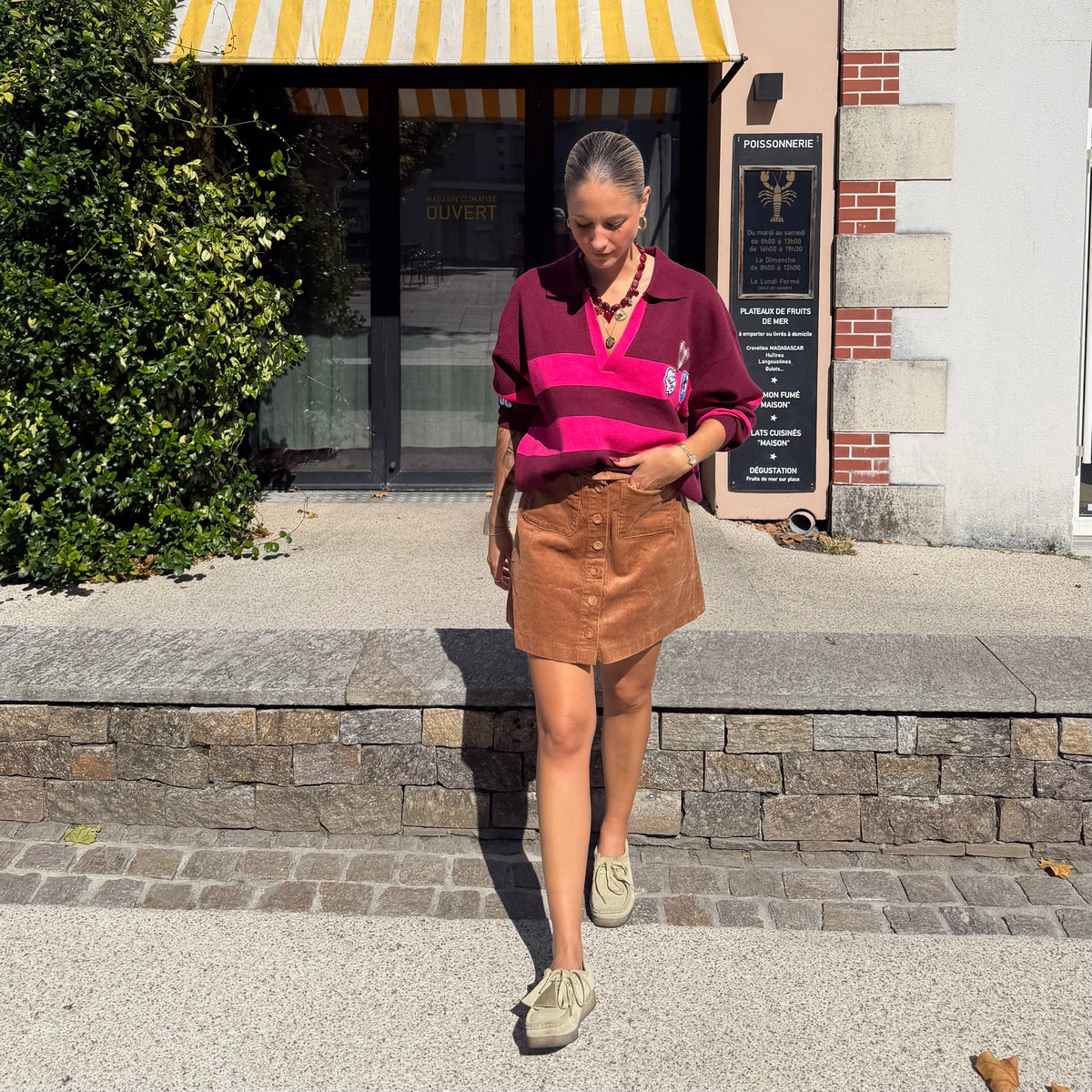 Jupe TESSY camel