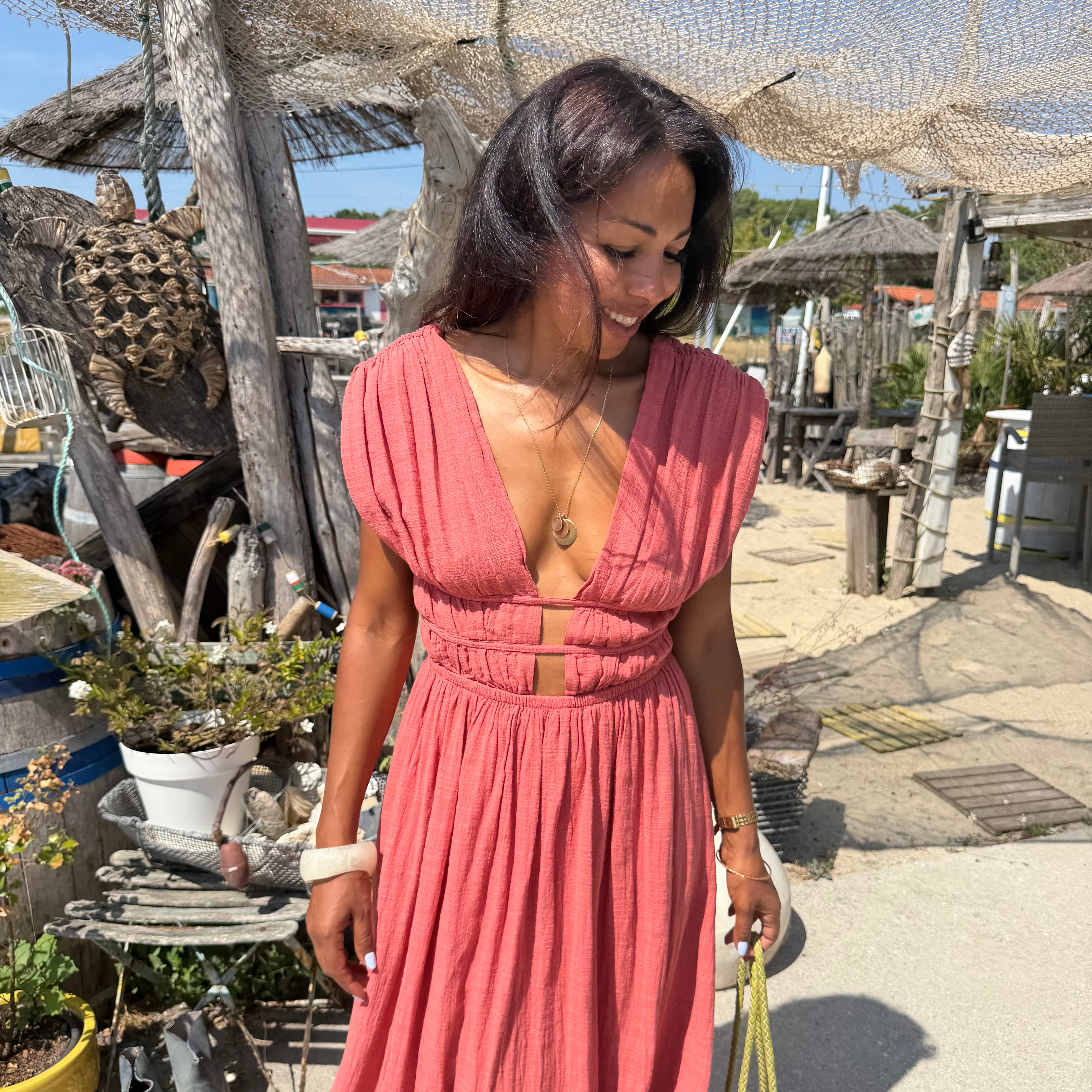 Robe ALIA corail