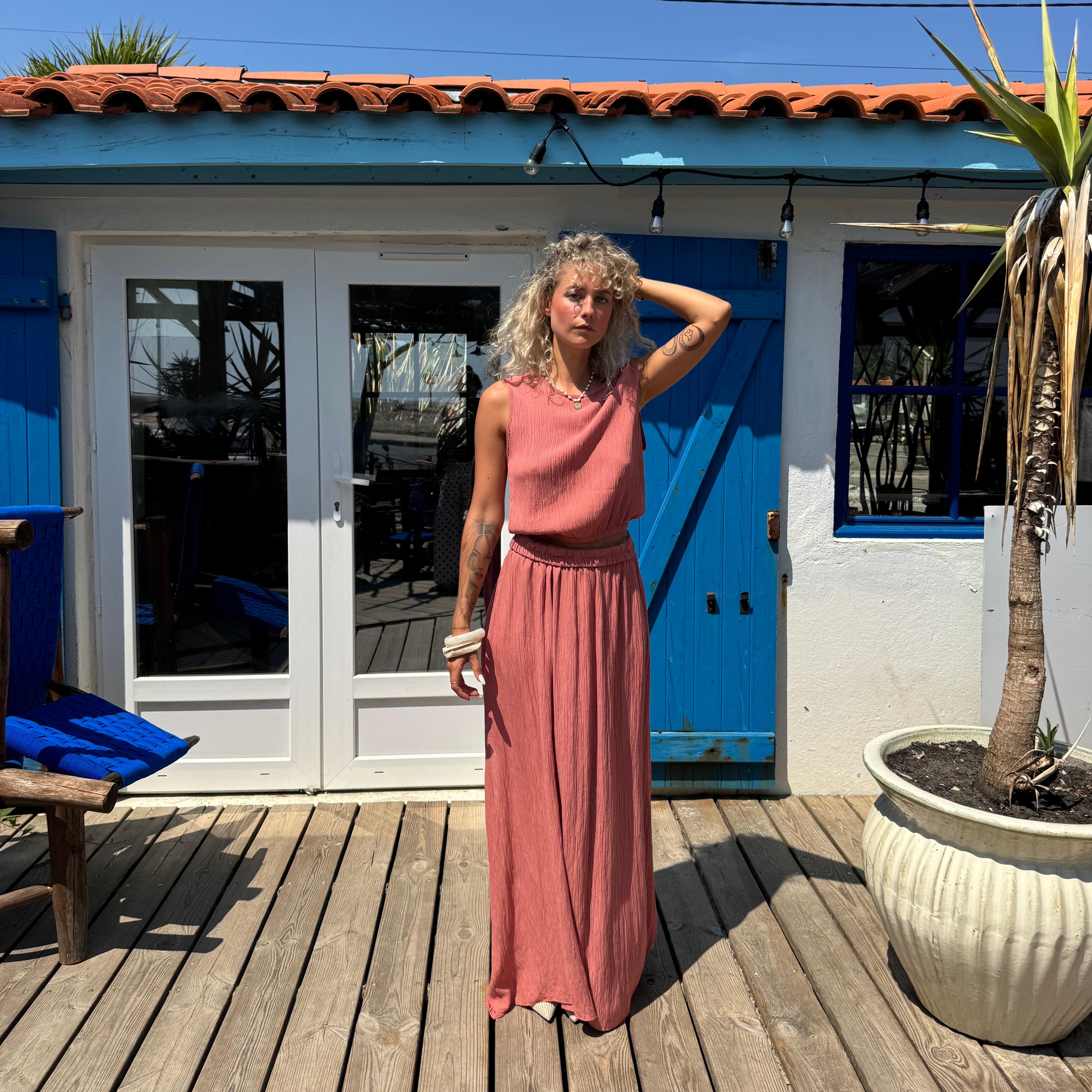 Ensemble OLYMPE corail
