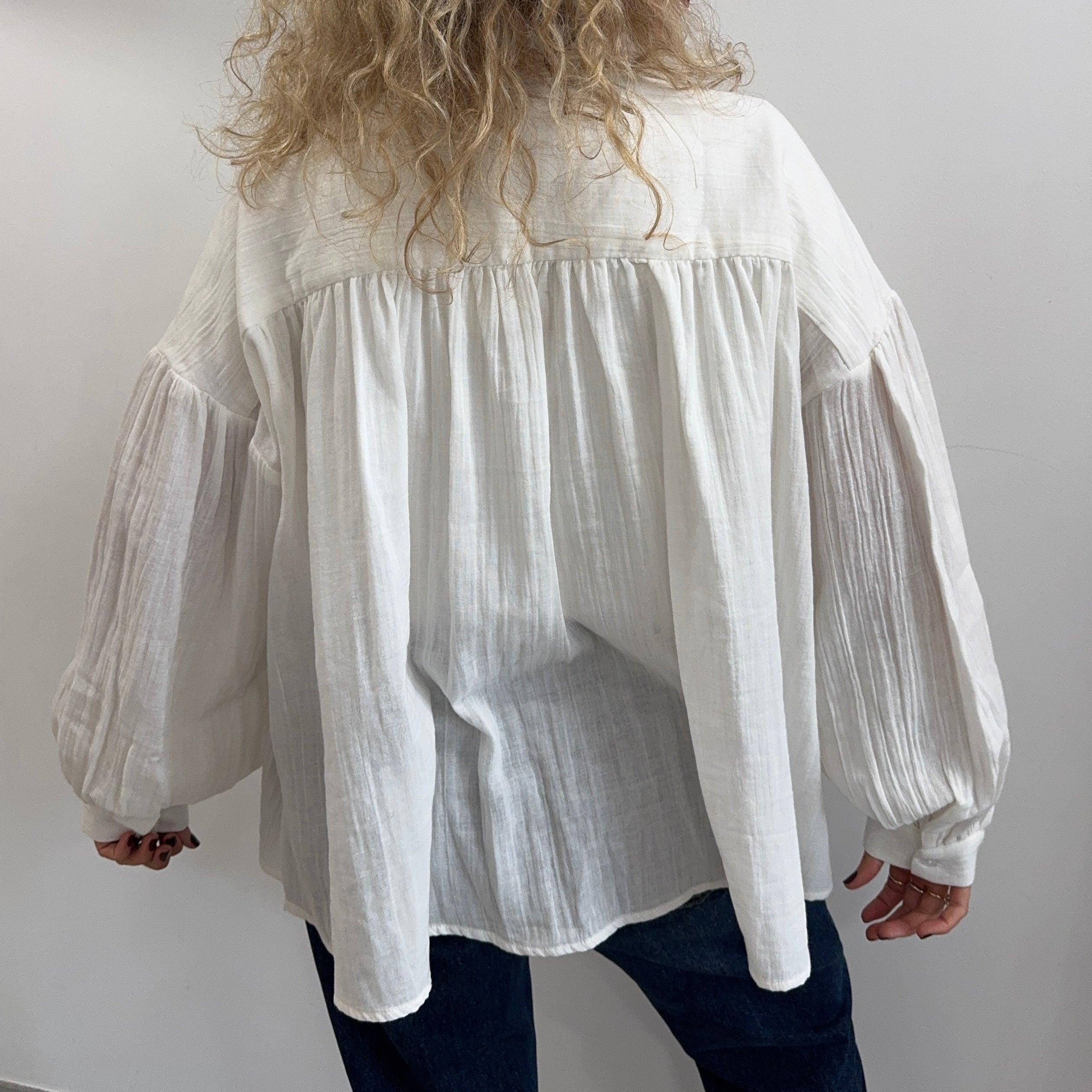 Blouse de coton ALIVA