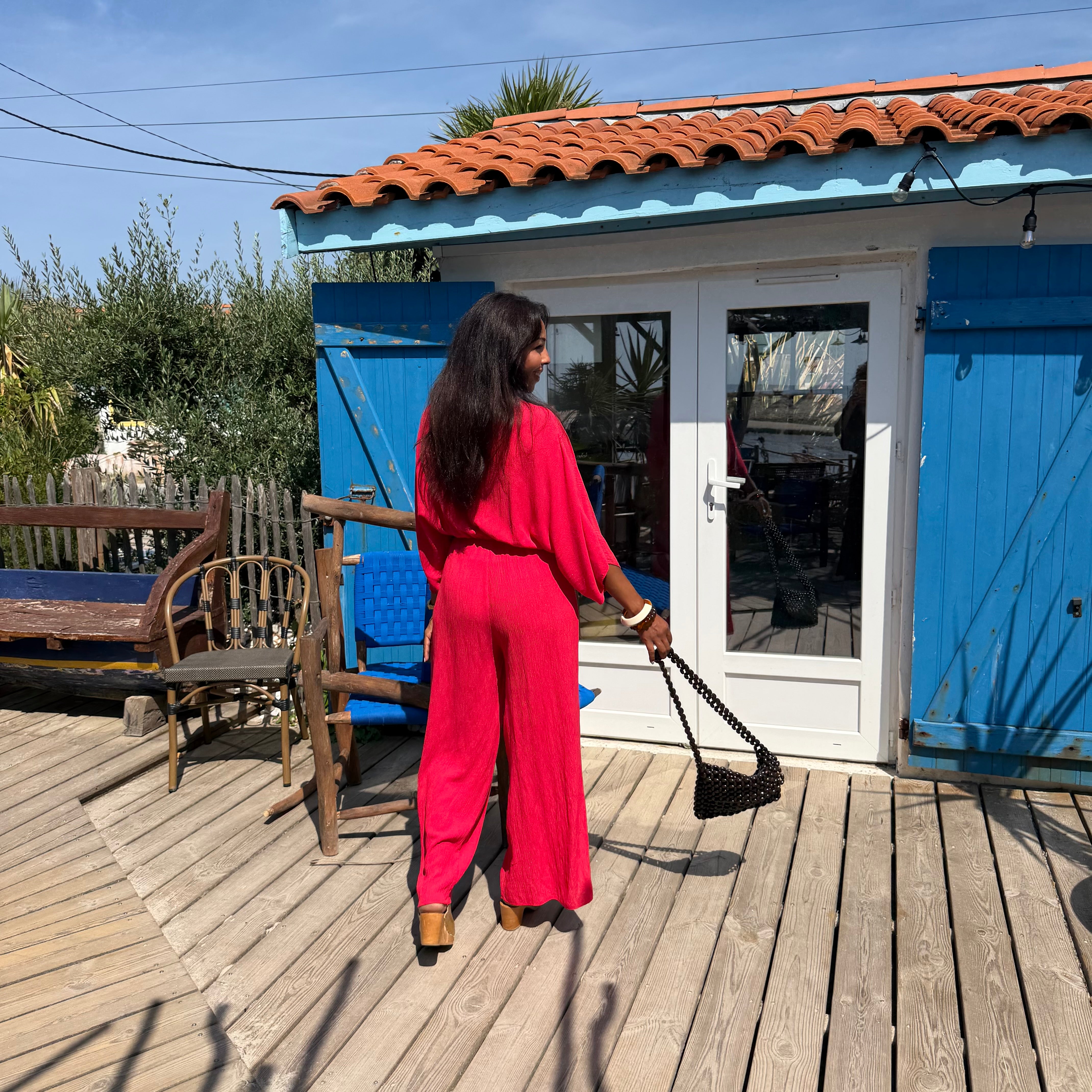 Combi MAHÉ rouge
