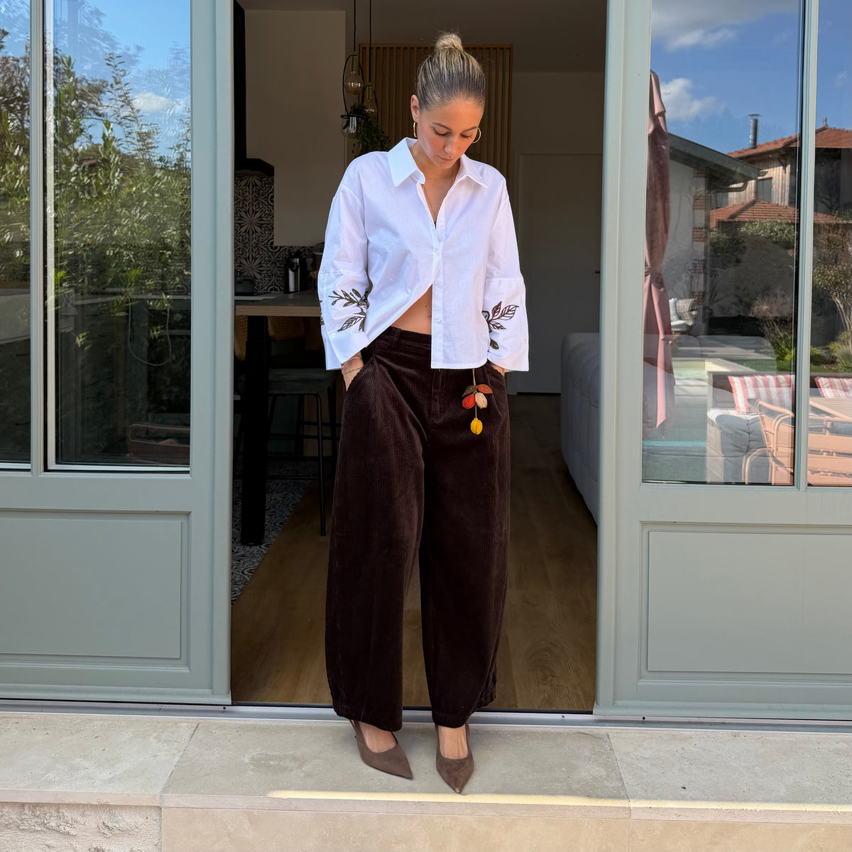 Pantalon LOKA marron