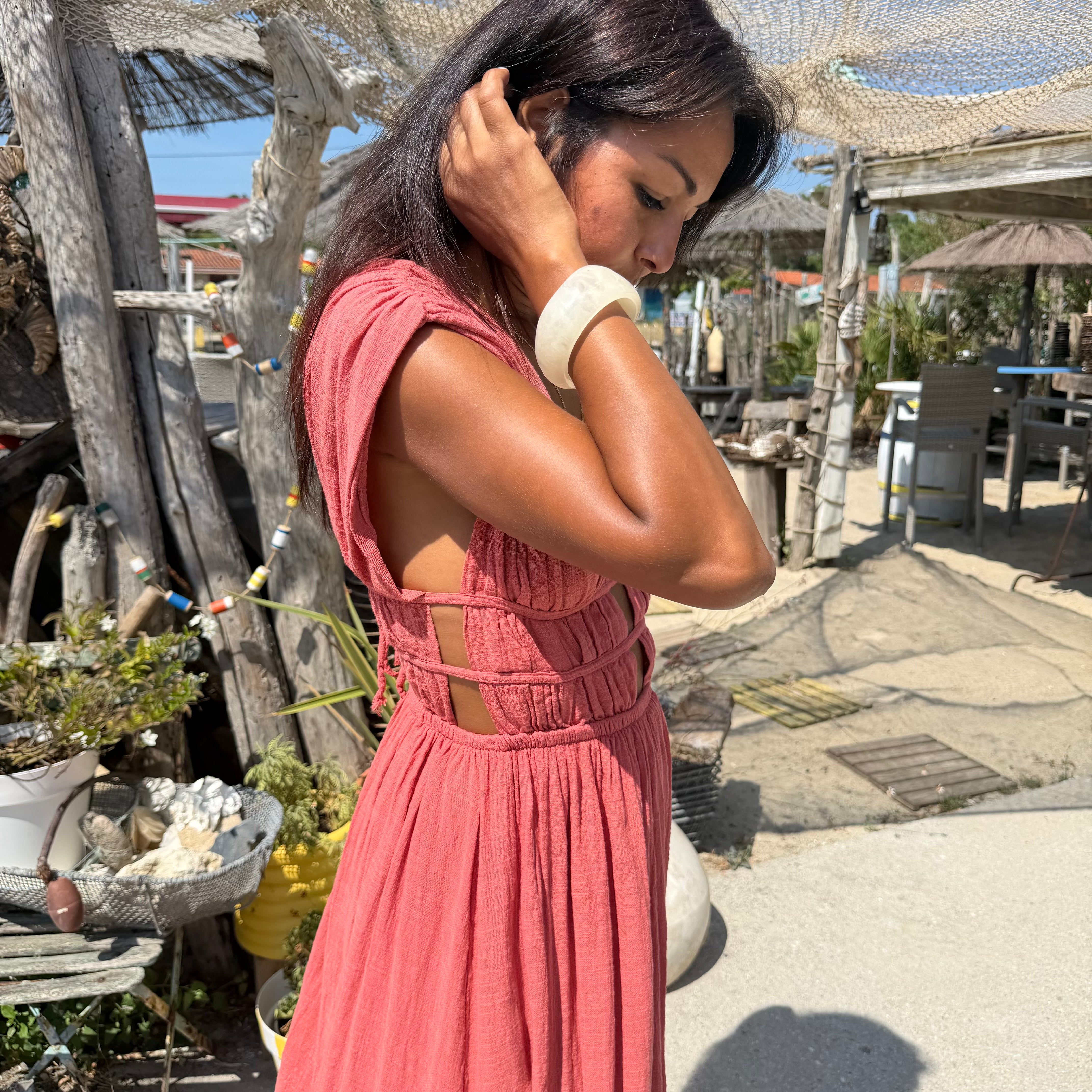 Robe ALIA corail