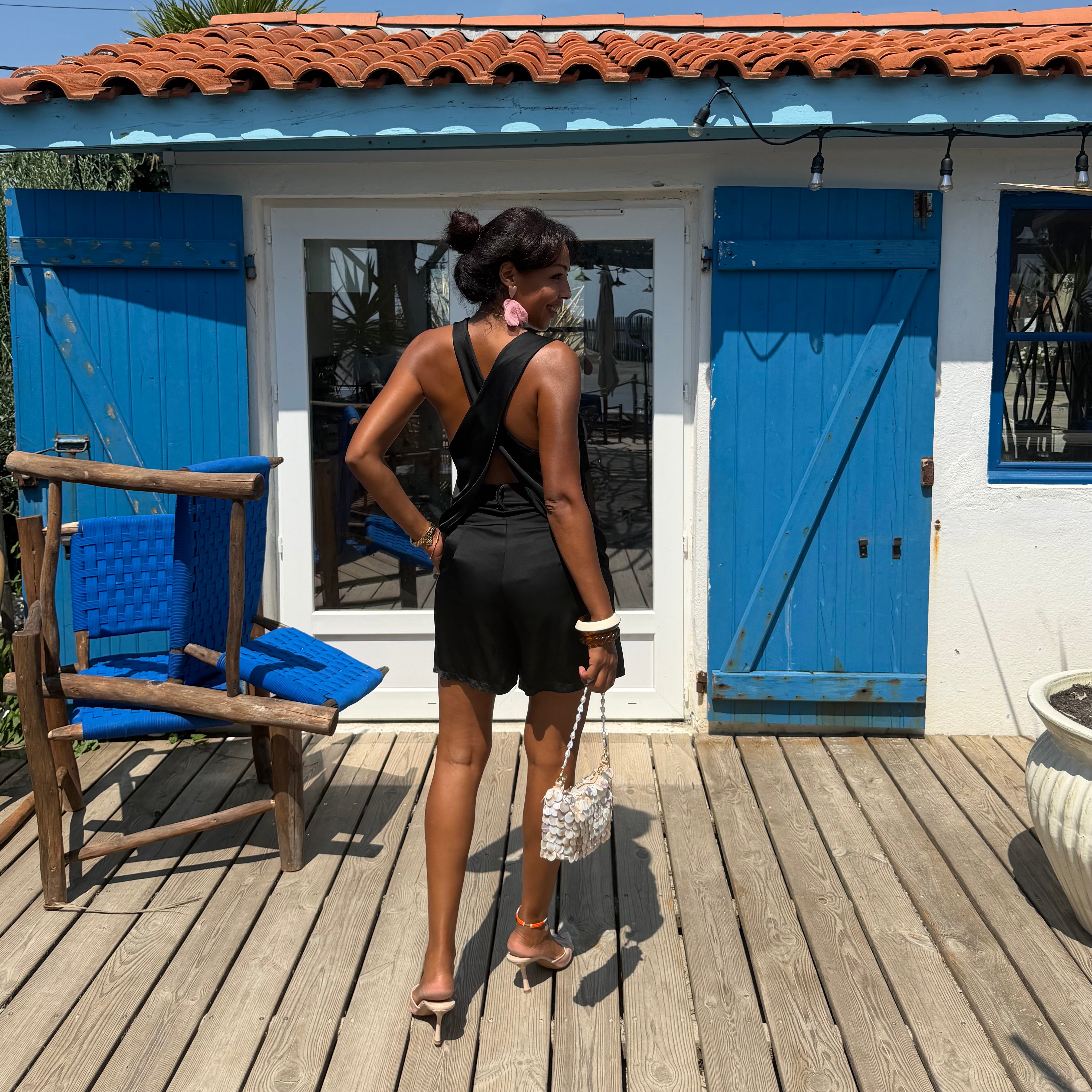 Top NACRE noir