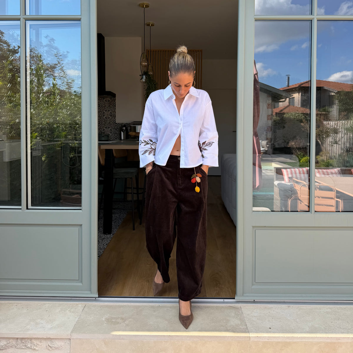 Pantalon LOKA marron
