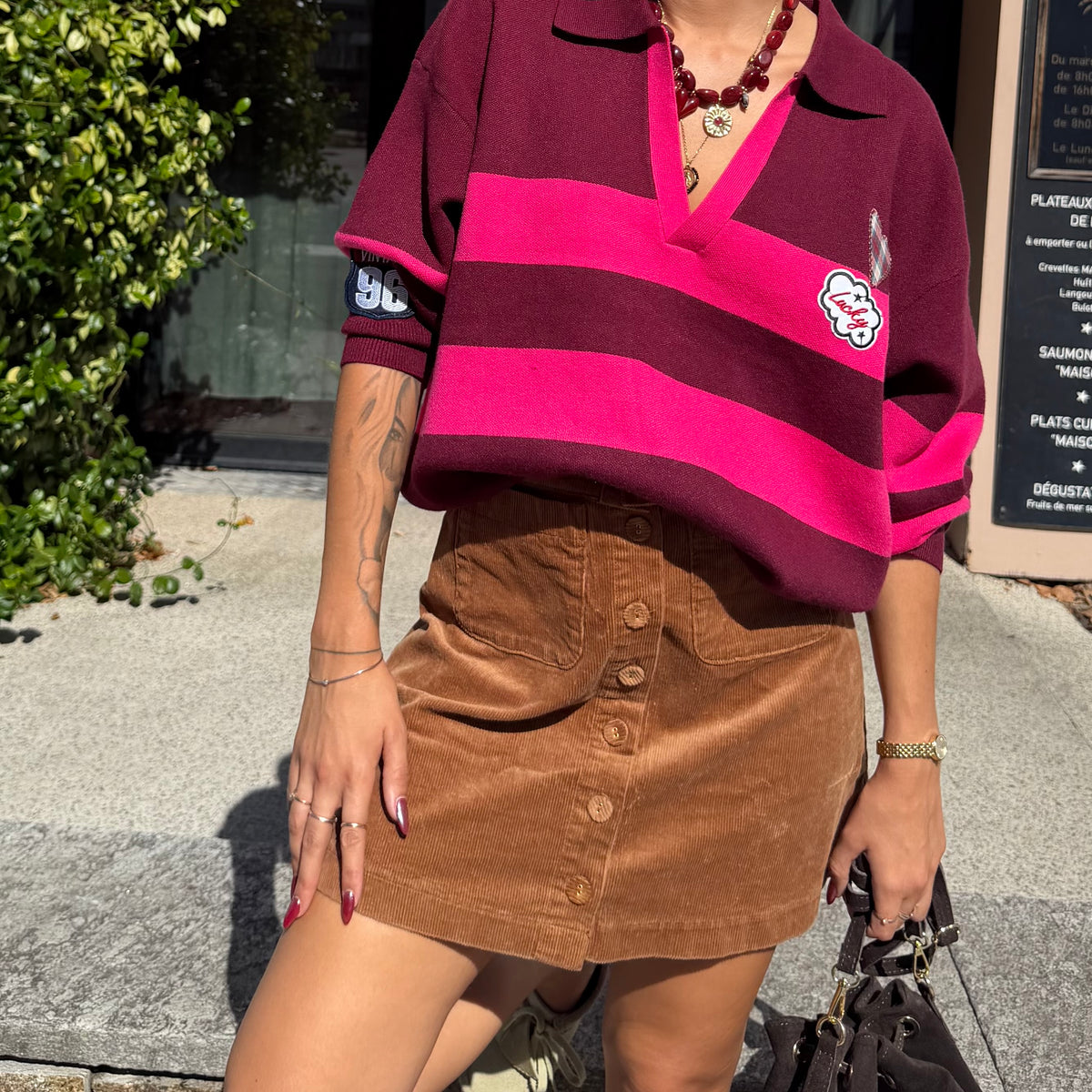Jupe TESSY camel