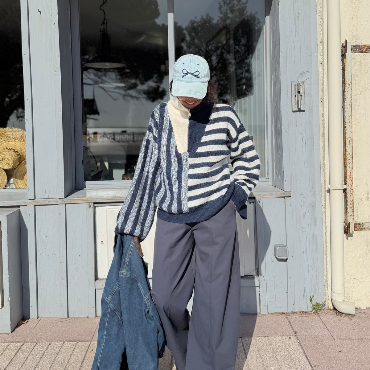 Pull AUBE bleu