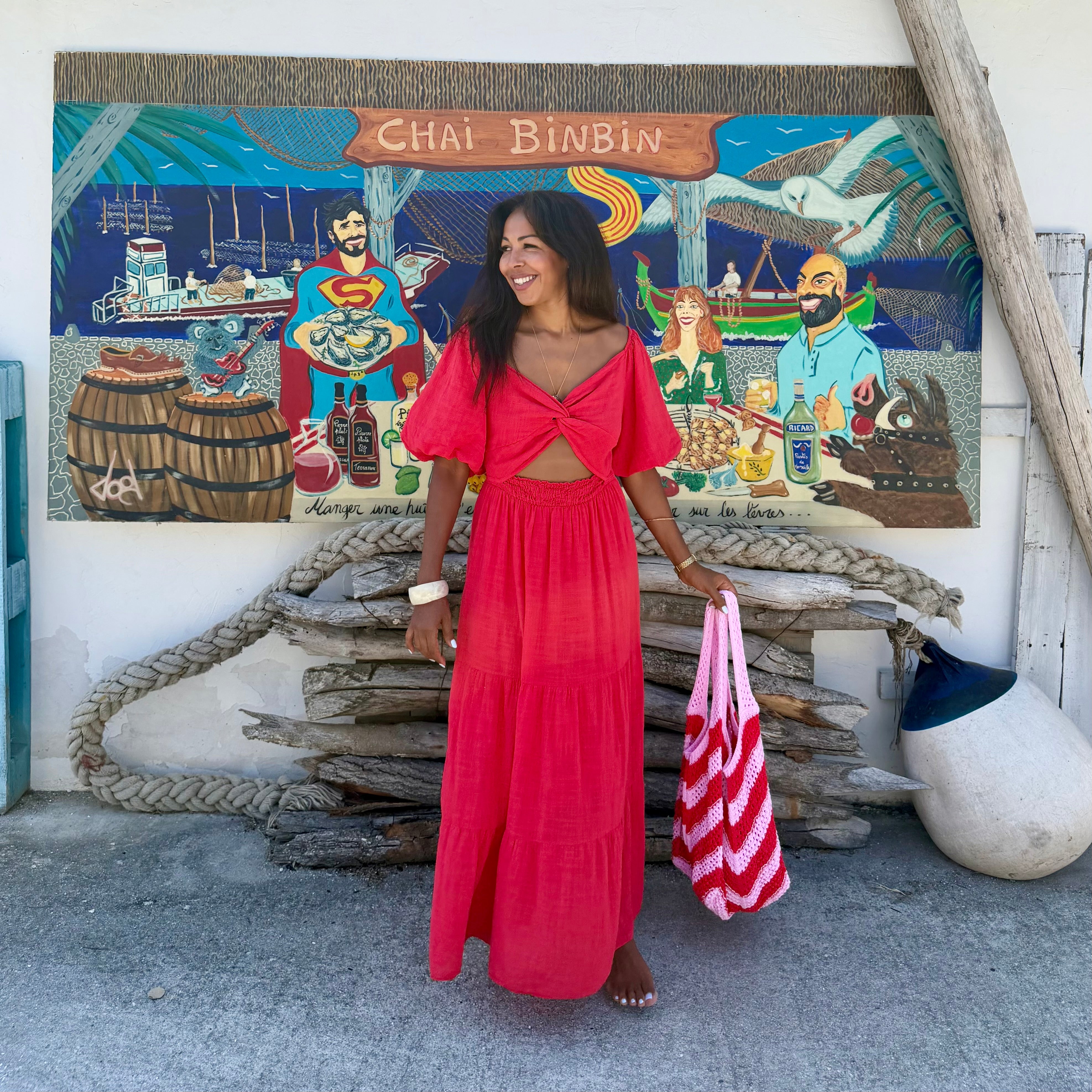 Robe TULIPE rouge
