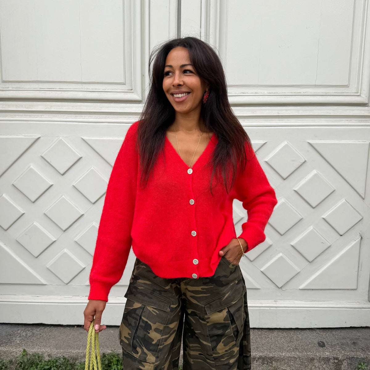 Gilet NOLA rouge