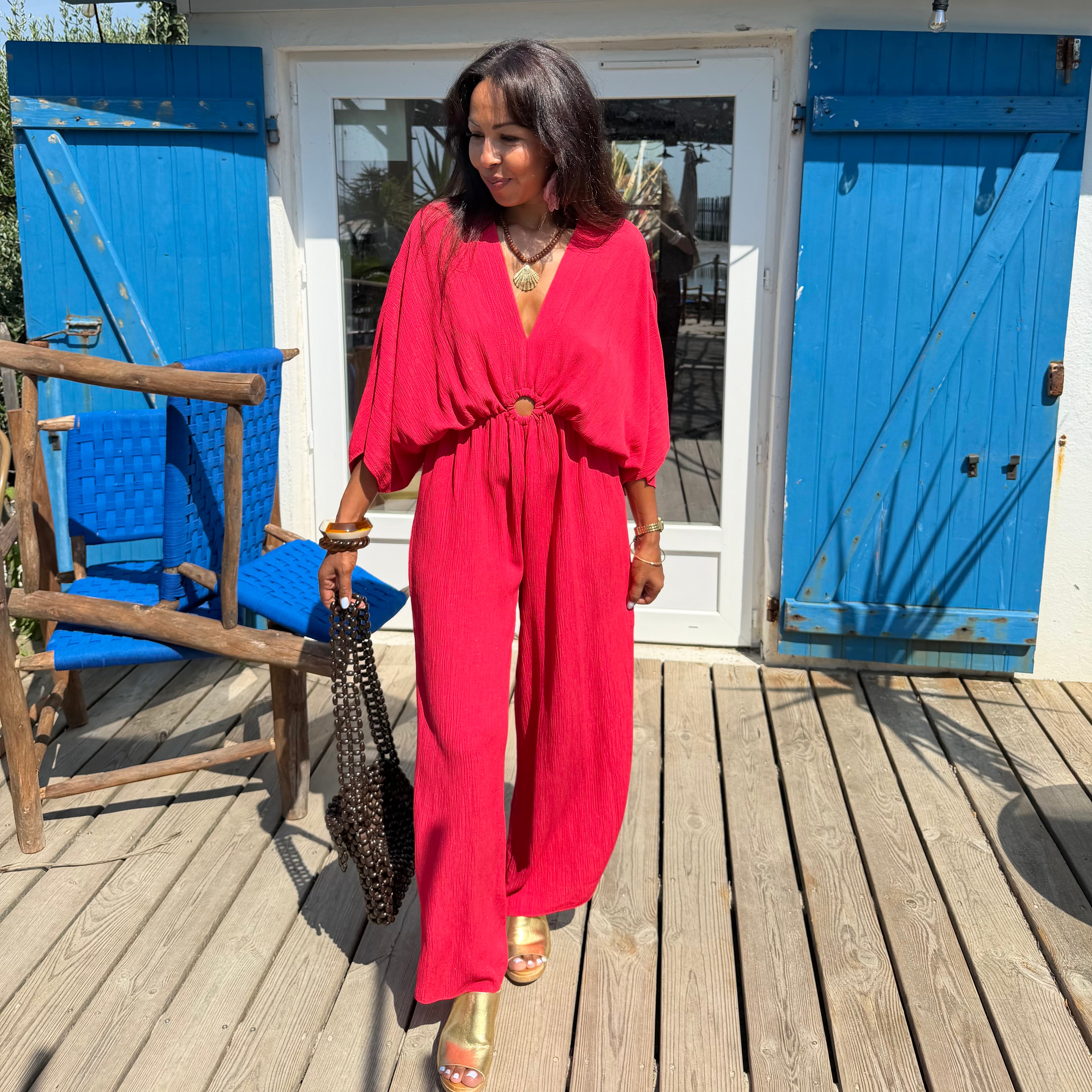 Combi MAHÉ rouge
