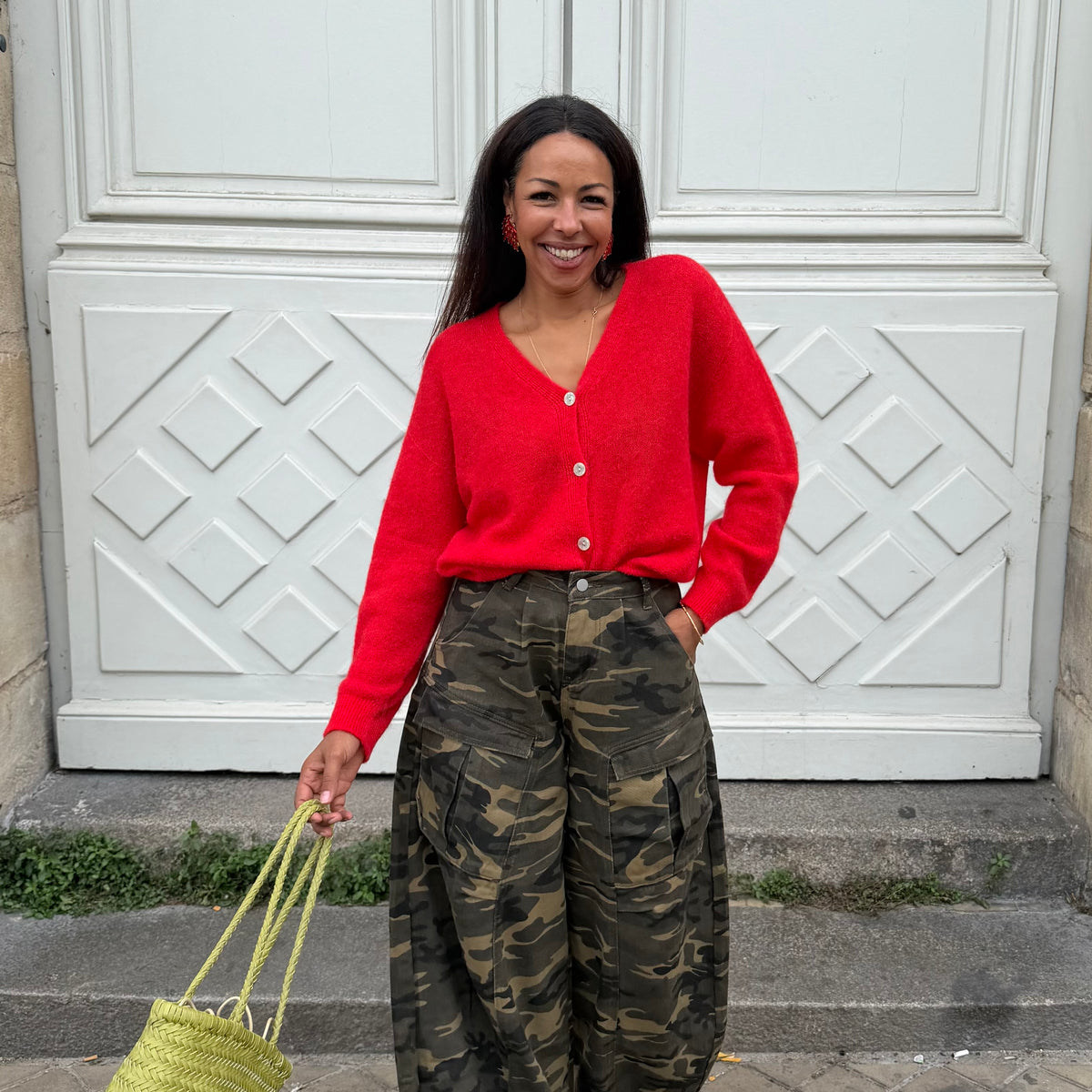 Gilet NOLA rouge
