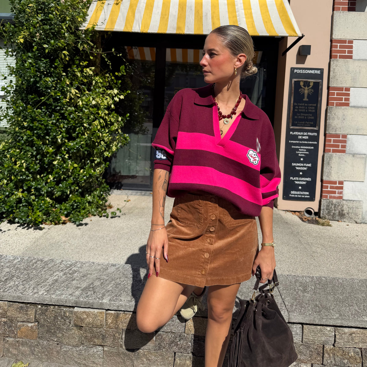 Jupe TESSY camel