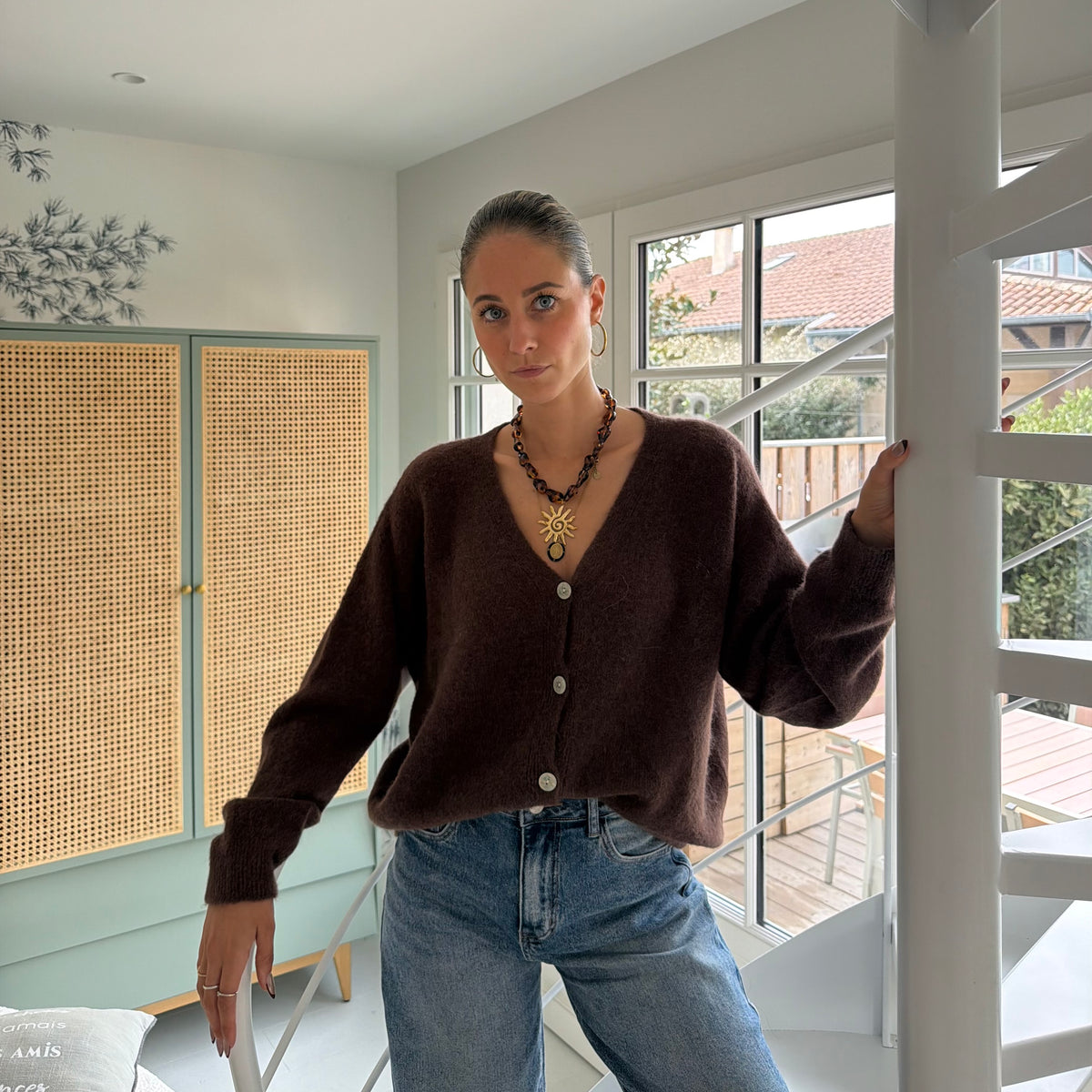 Gilet NOLA marron