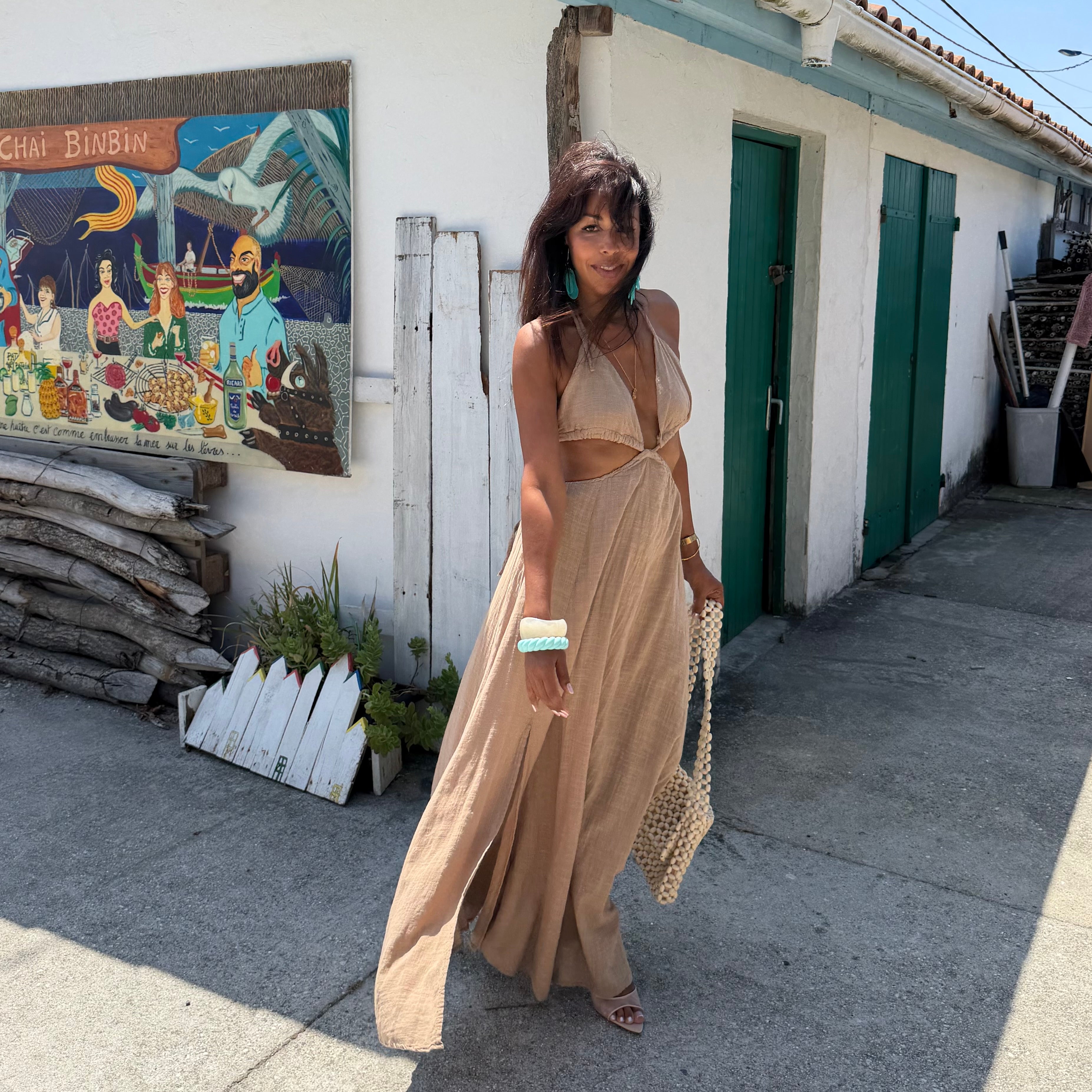 Robe SIA longue beige