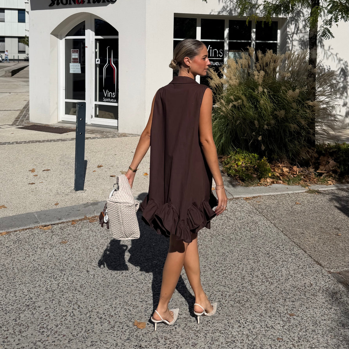 Robe AMBRE marron
