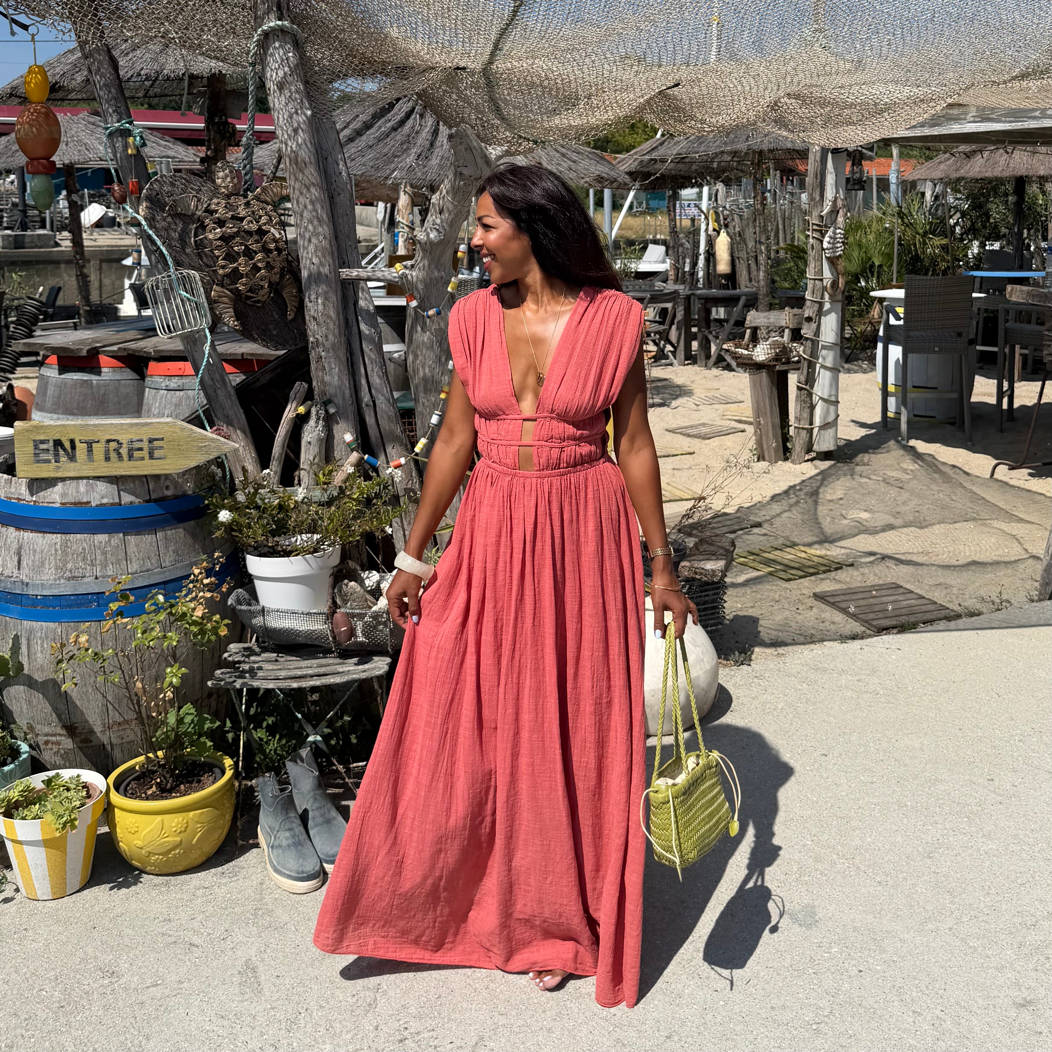 Robe ALIA corail