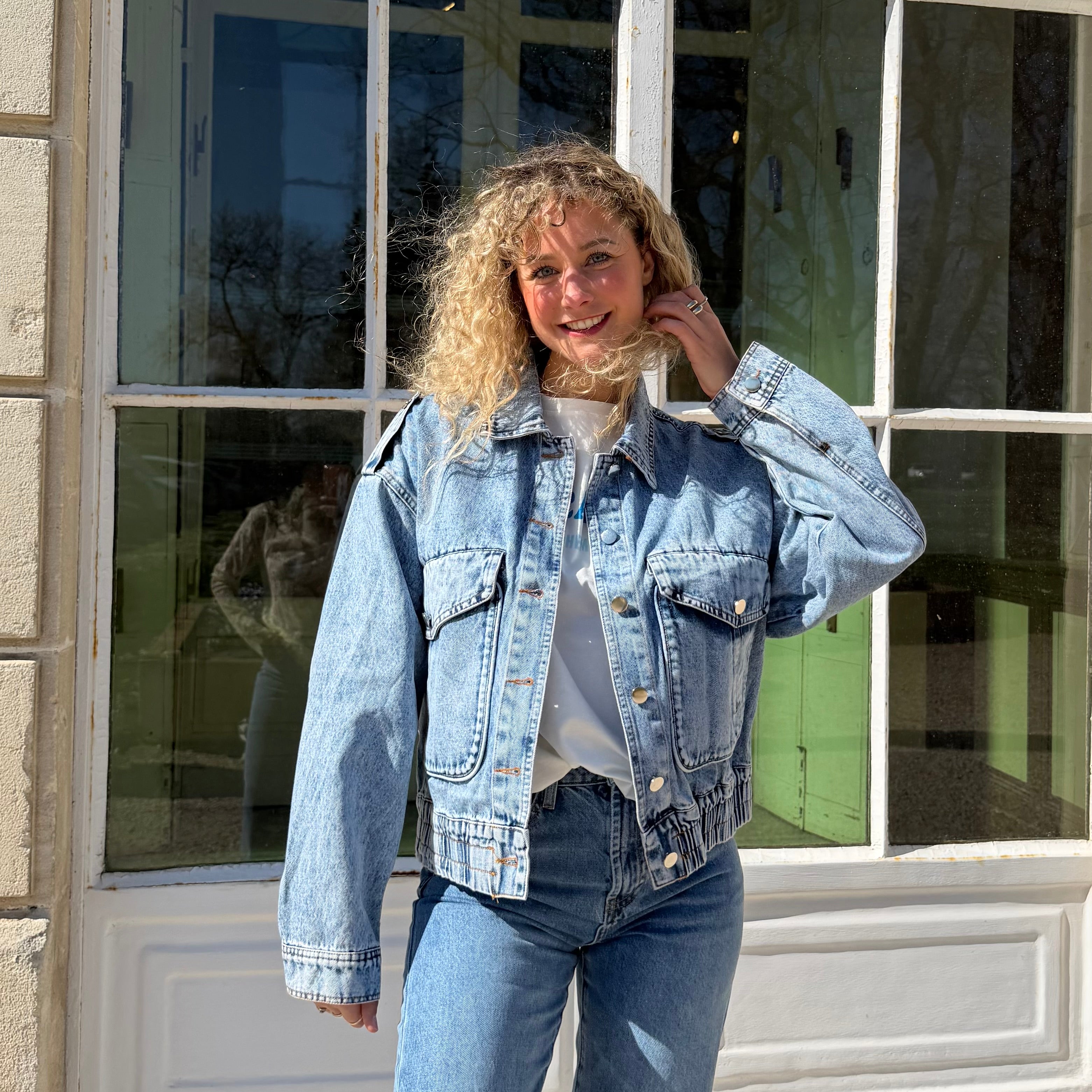 Veste en jean JEANNE