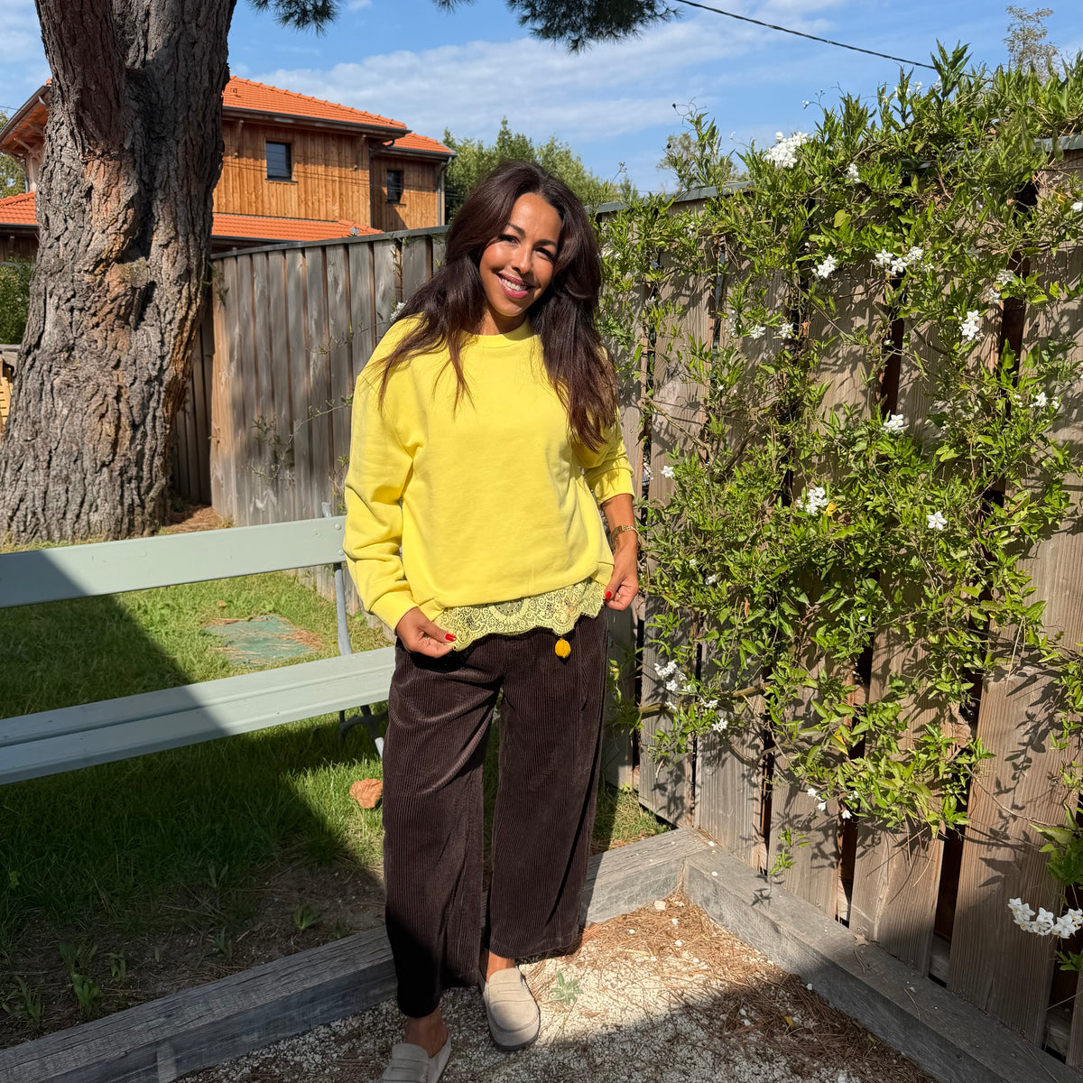 Sweat NALA jaune