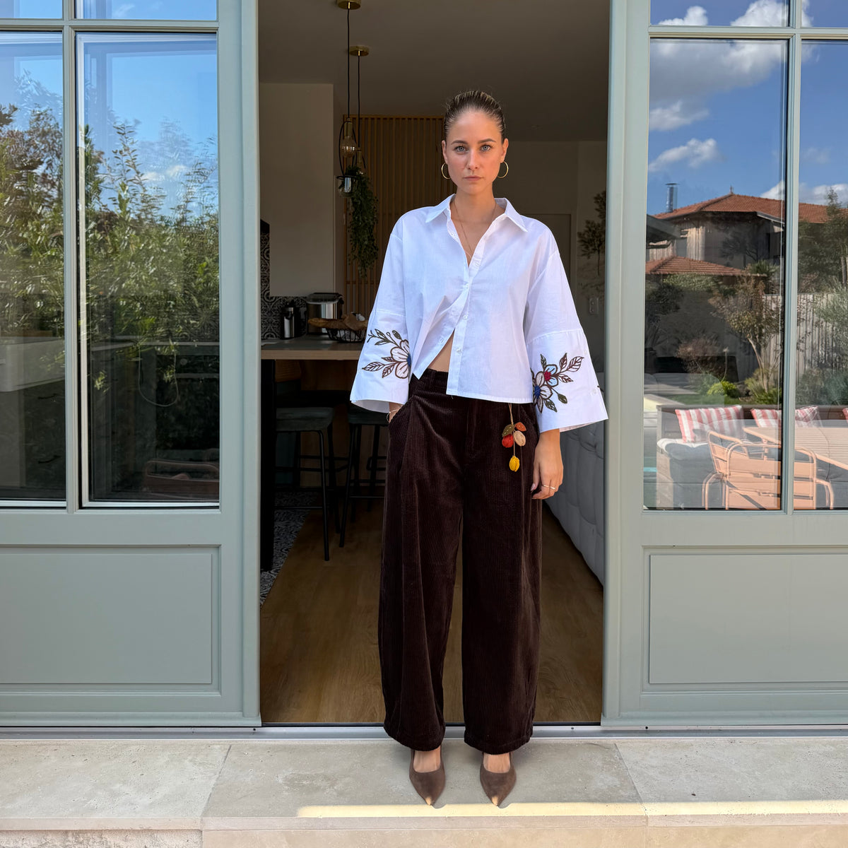 Pantalon LOKA marron