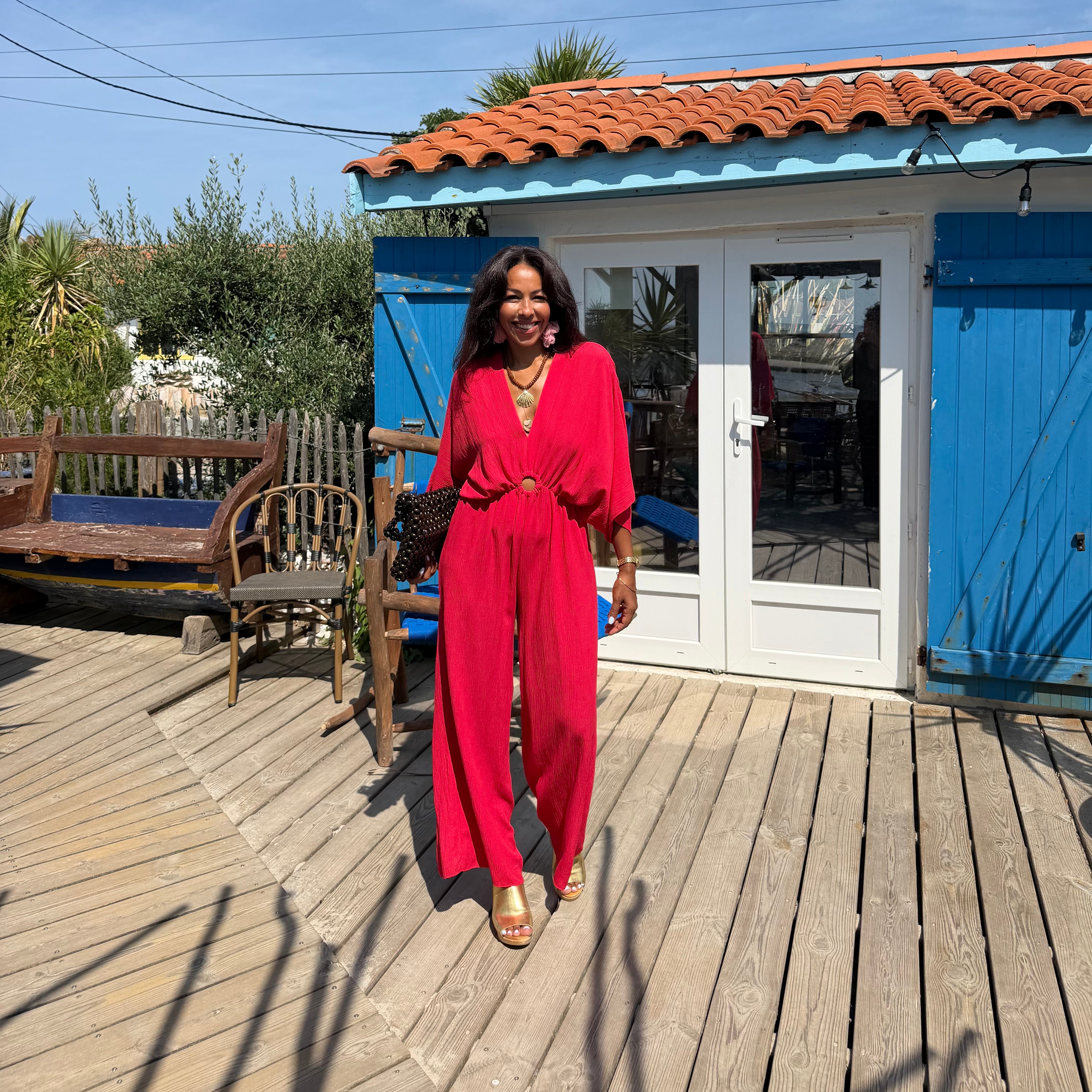 Combi MAHÉ rouge