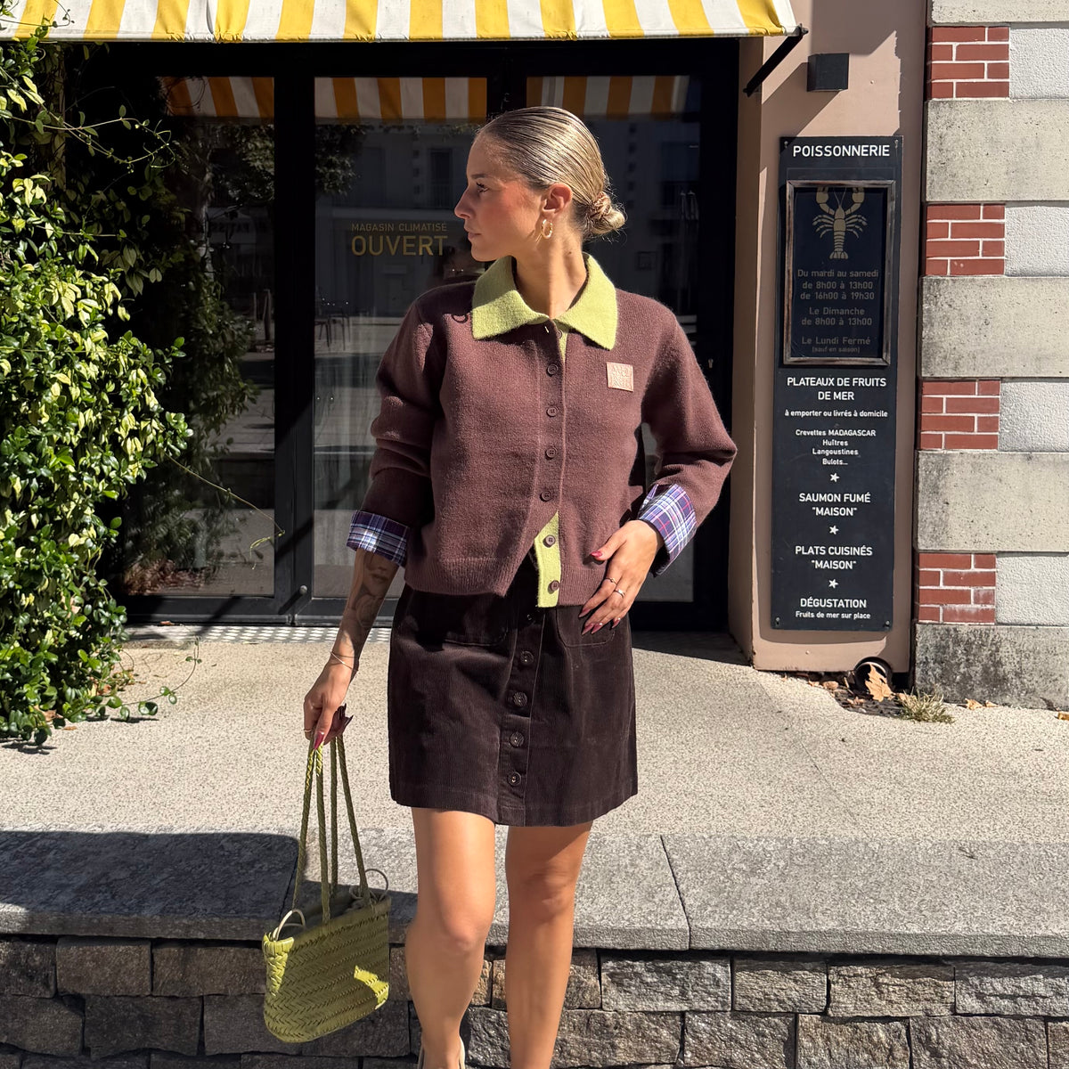 Gilet SORYA marron
